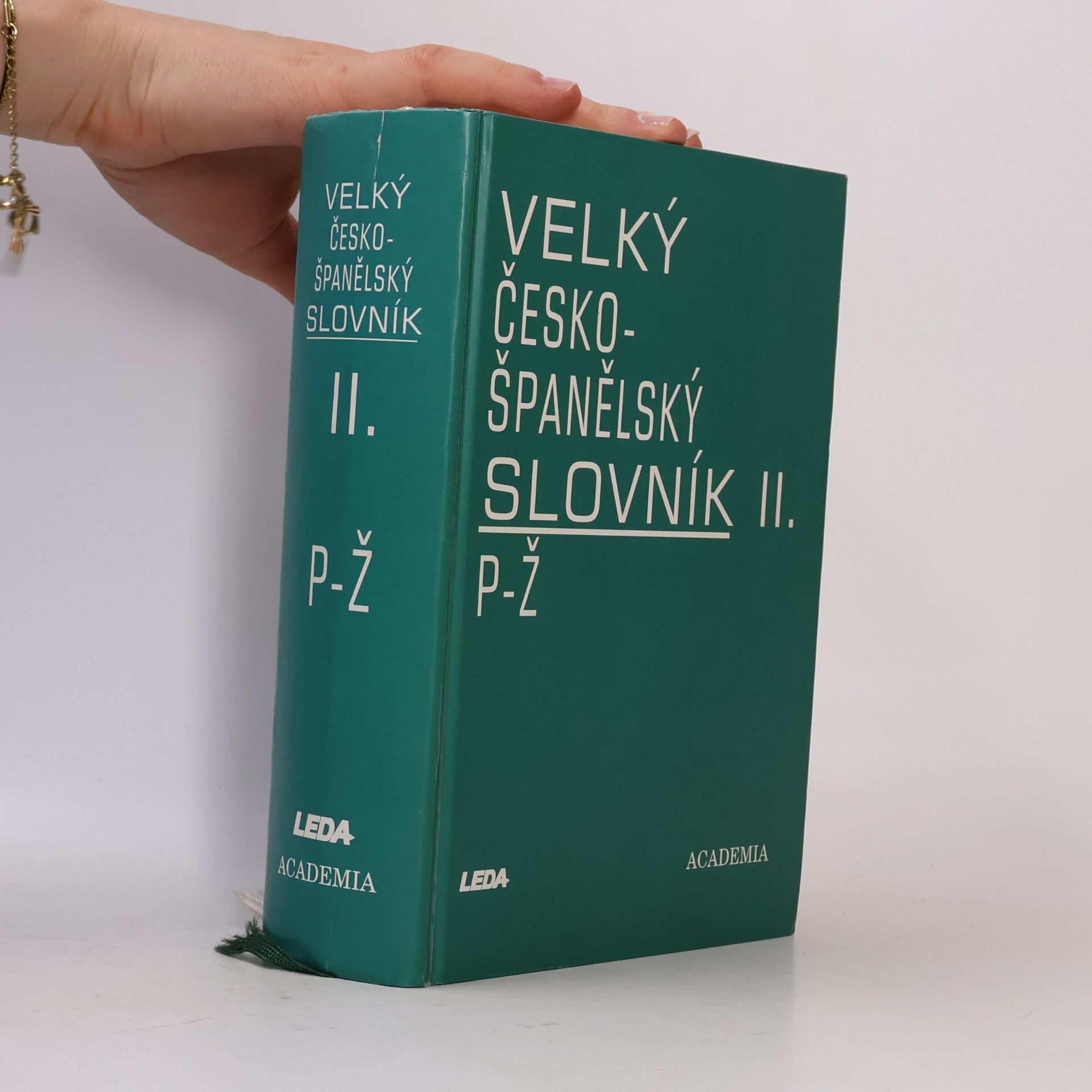 Josef Dubský Velký česko-španělský slovník. Díl 2, P-Ž