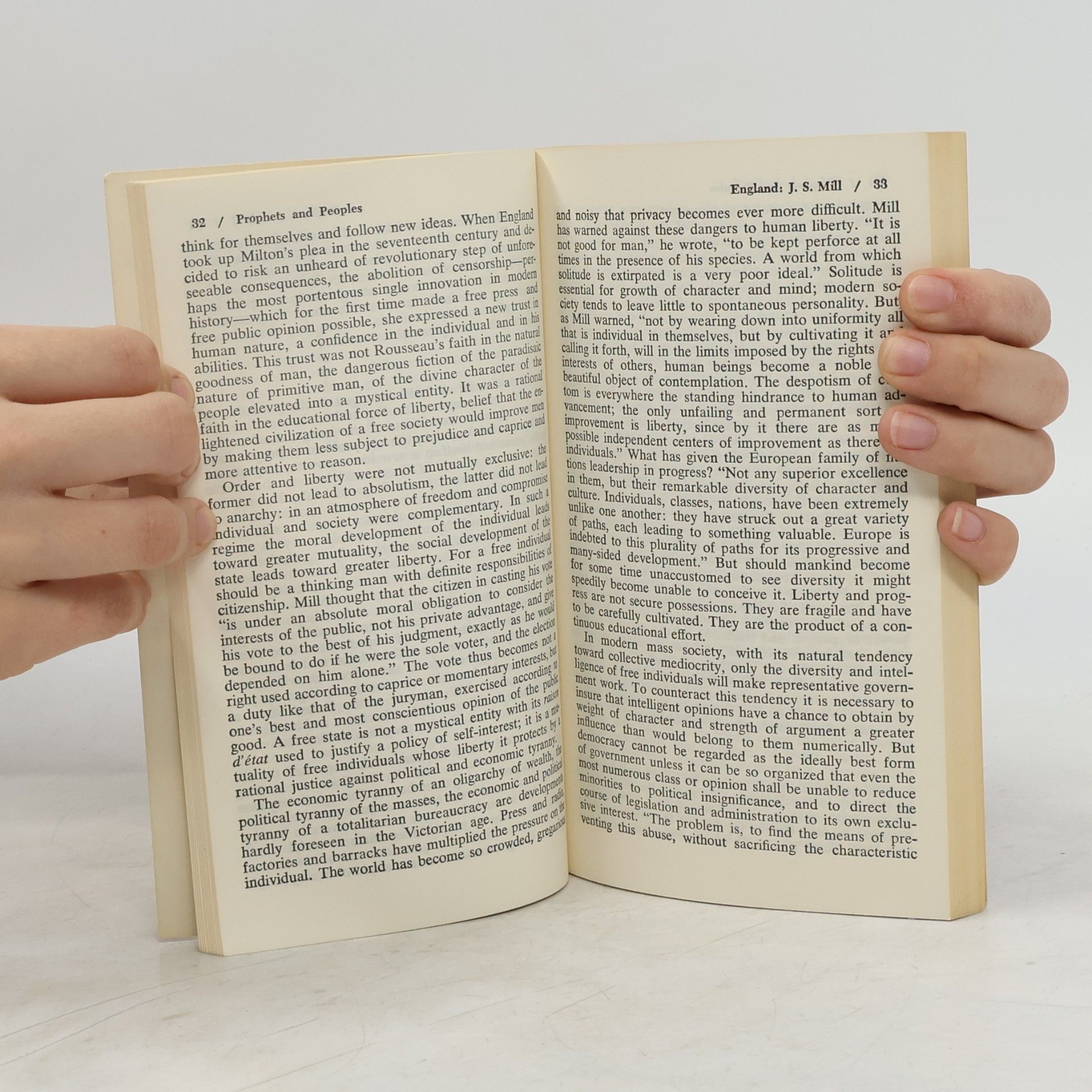 Hans Kohn Prophets and Peoples