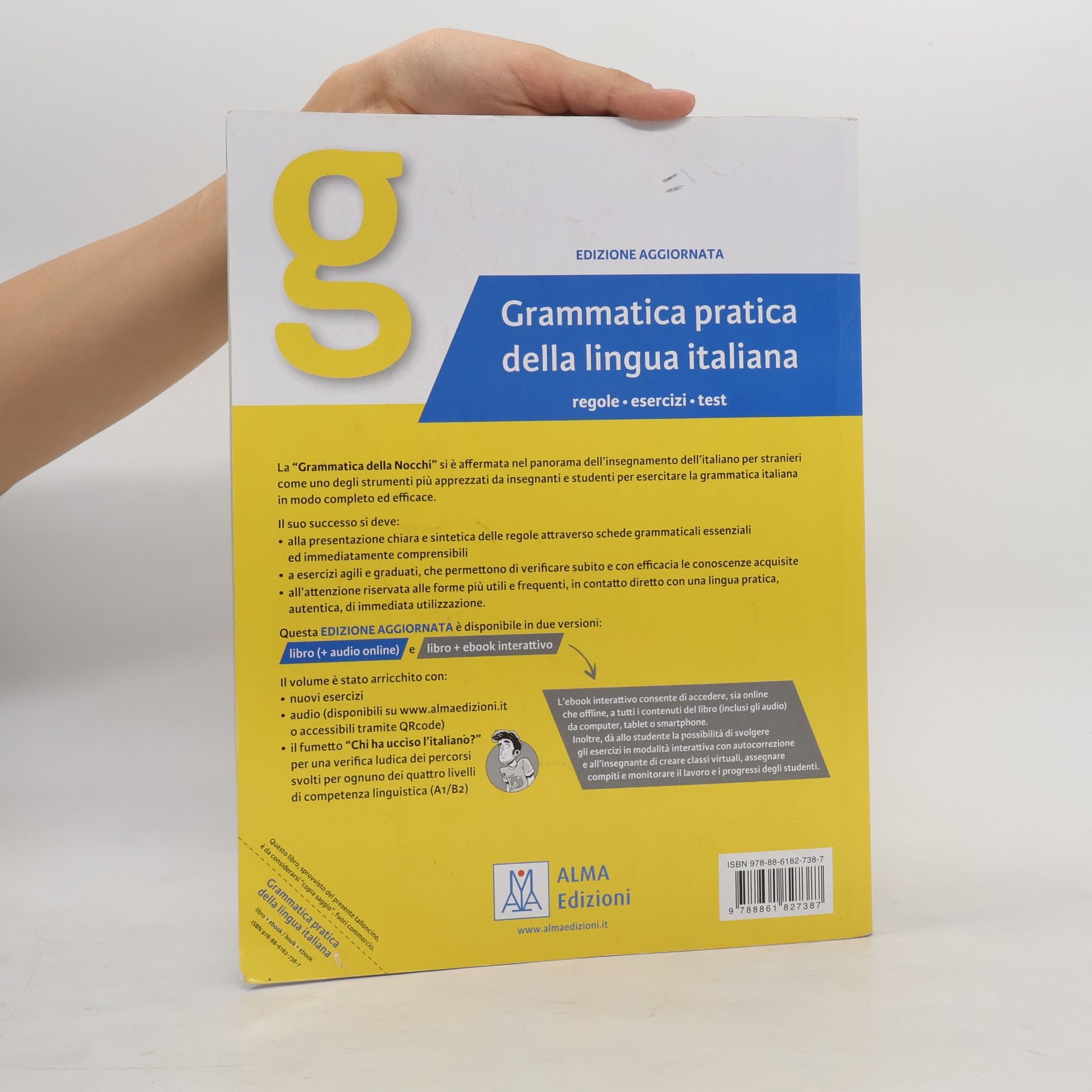 Susanna Nocchi Grammatica pratica della lingua italiana: Edizione aggiornata con nuovi esercizi, testi audio e il fumetto 'Chi ha ucciso l'italiano?'