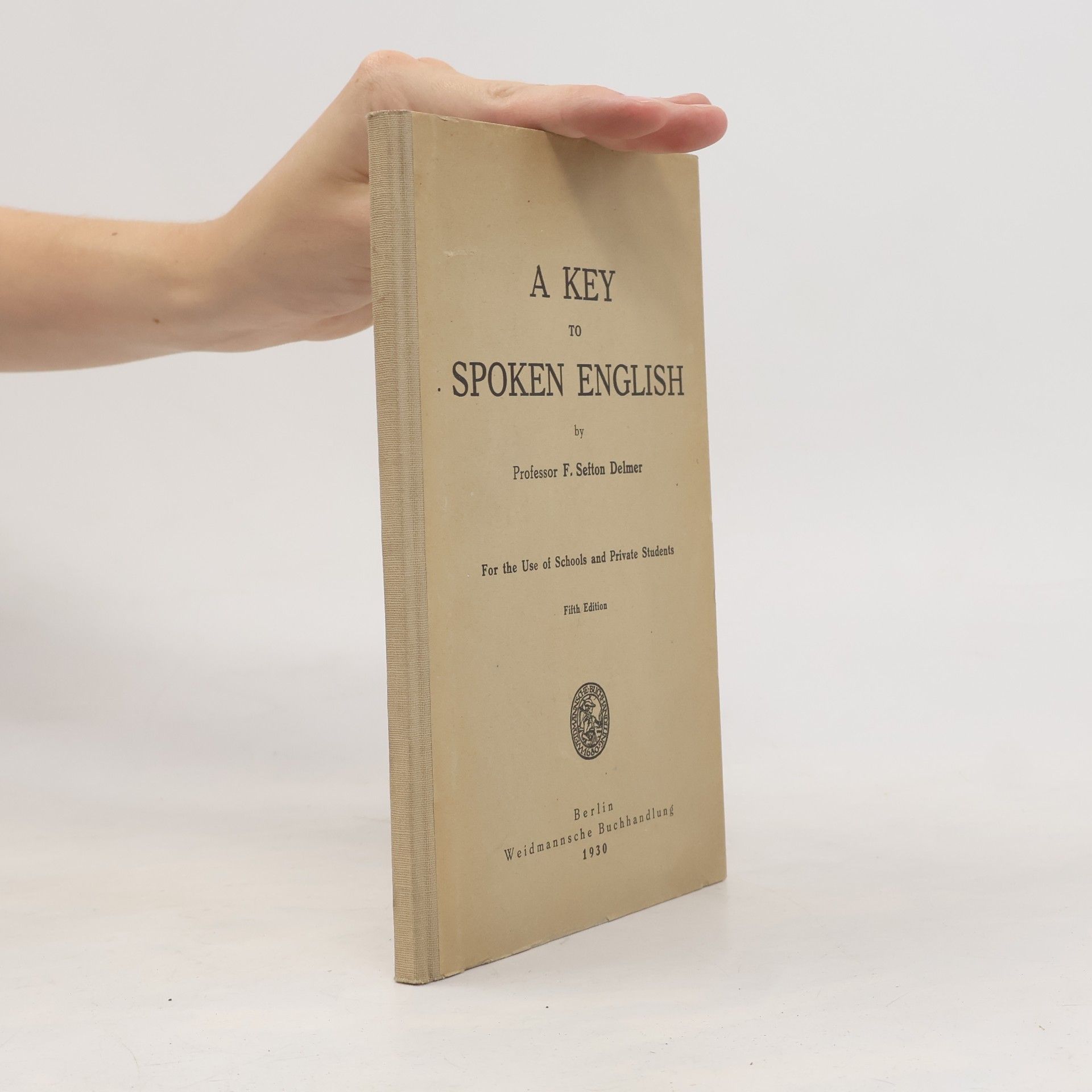 Delmer Sefton F. A Key To Spoken English