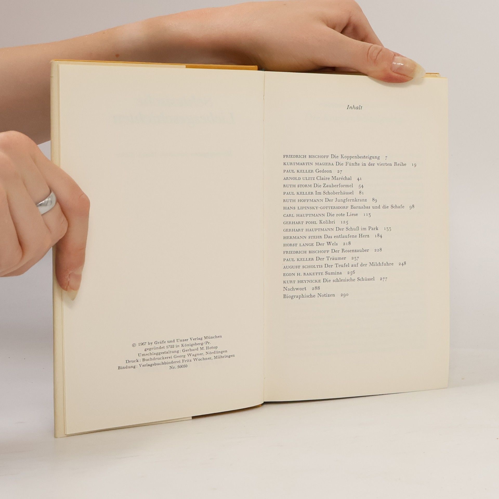 Alois M. Kosler Schlesische Liebesgeschichten