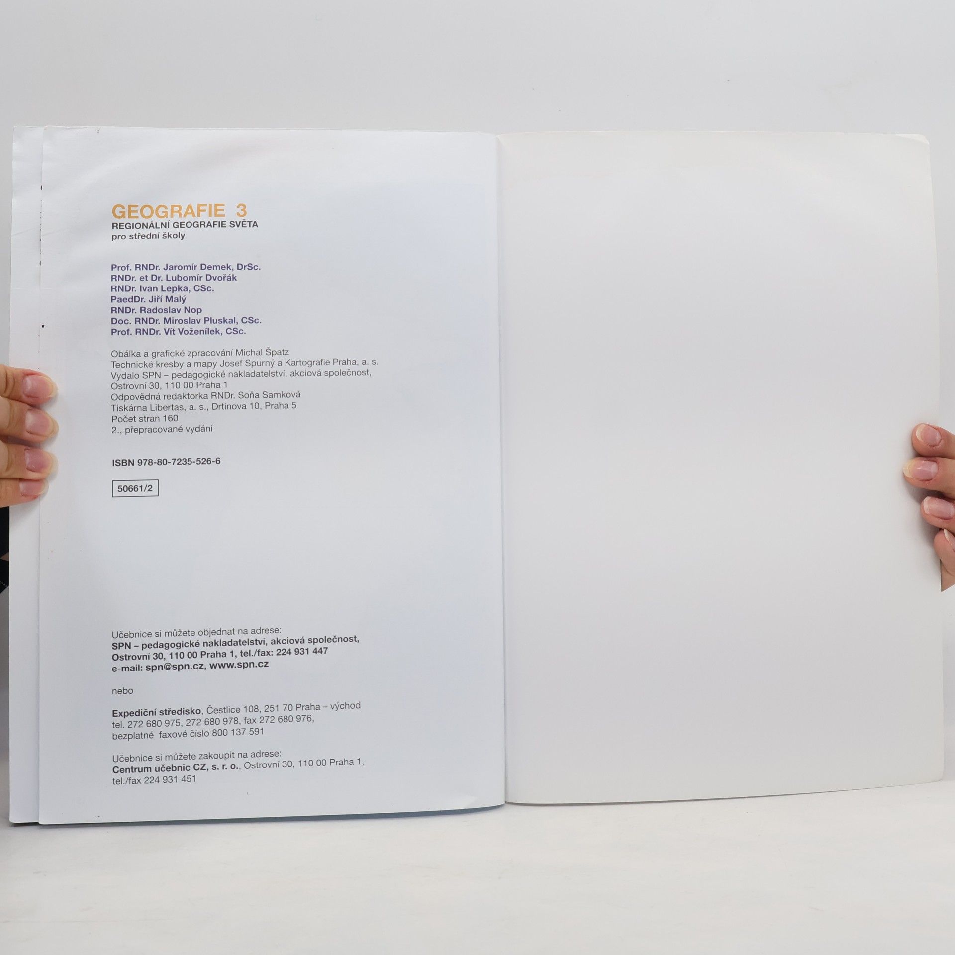 Jaromír Demek Geografie 3 : regionální geografie světa pro střední školy