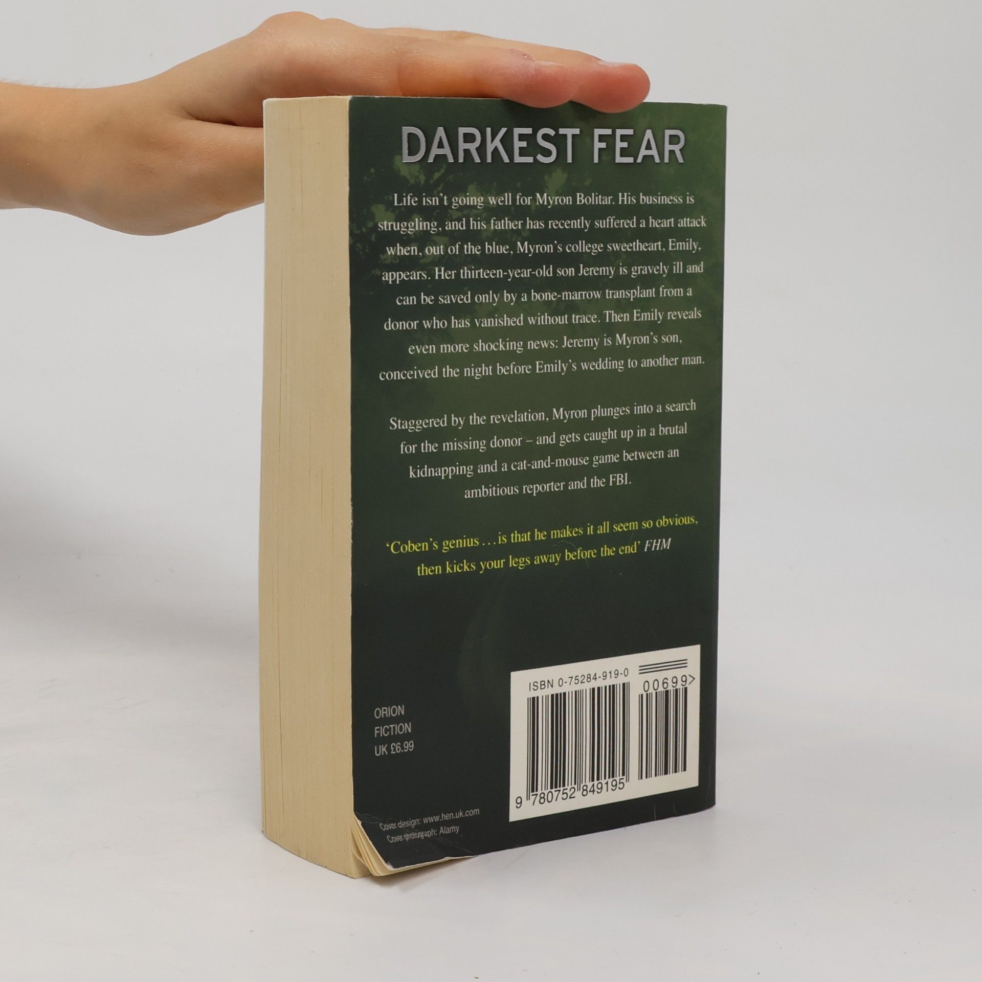 Harlan Coben Darkest Fear