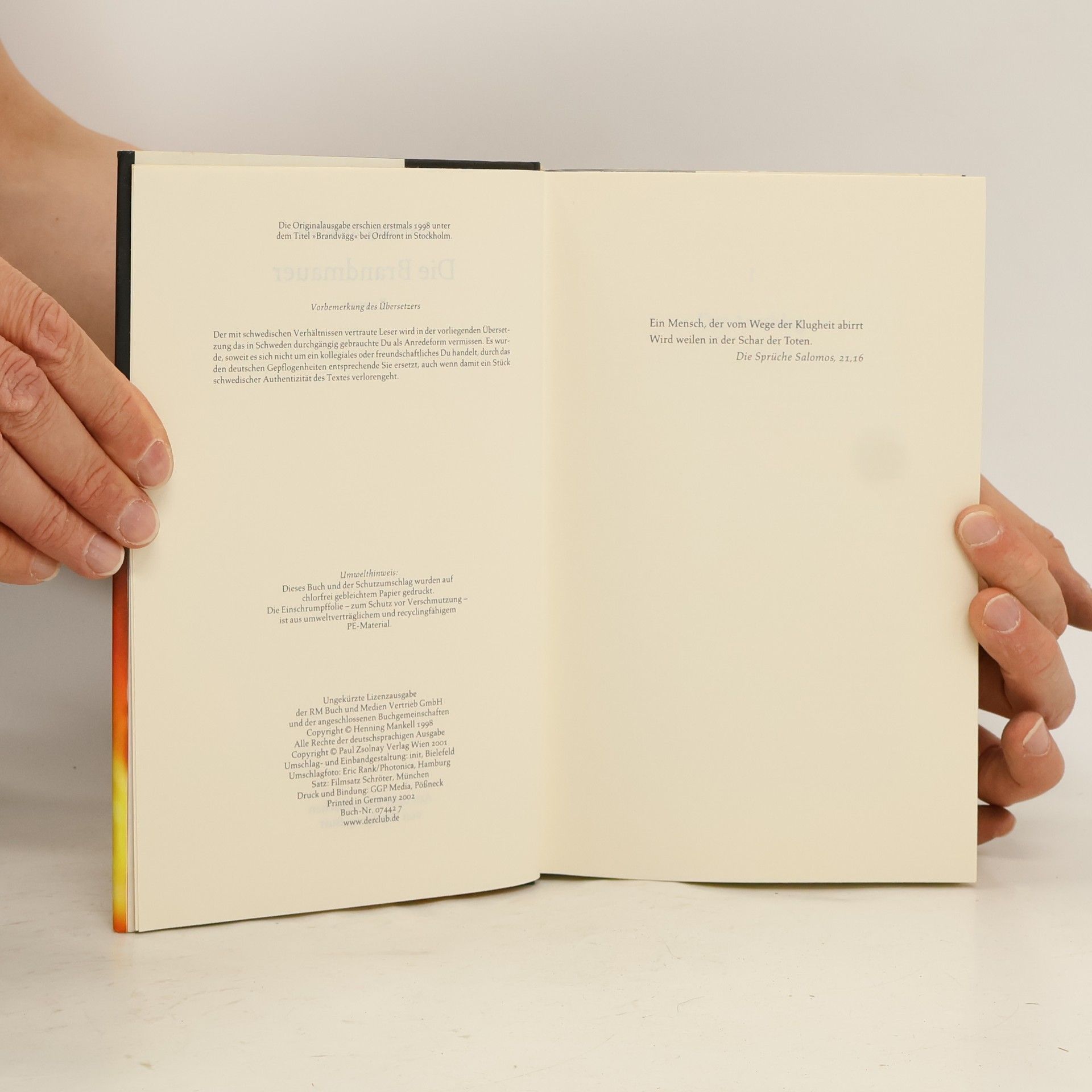 Henning Mankell Die Brandmauer