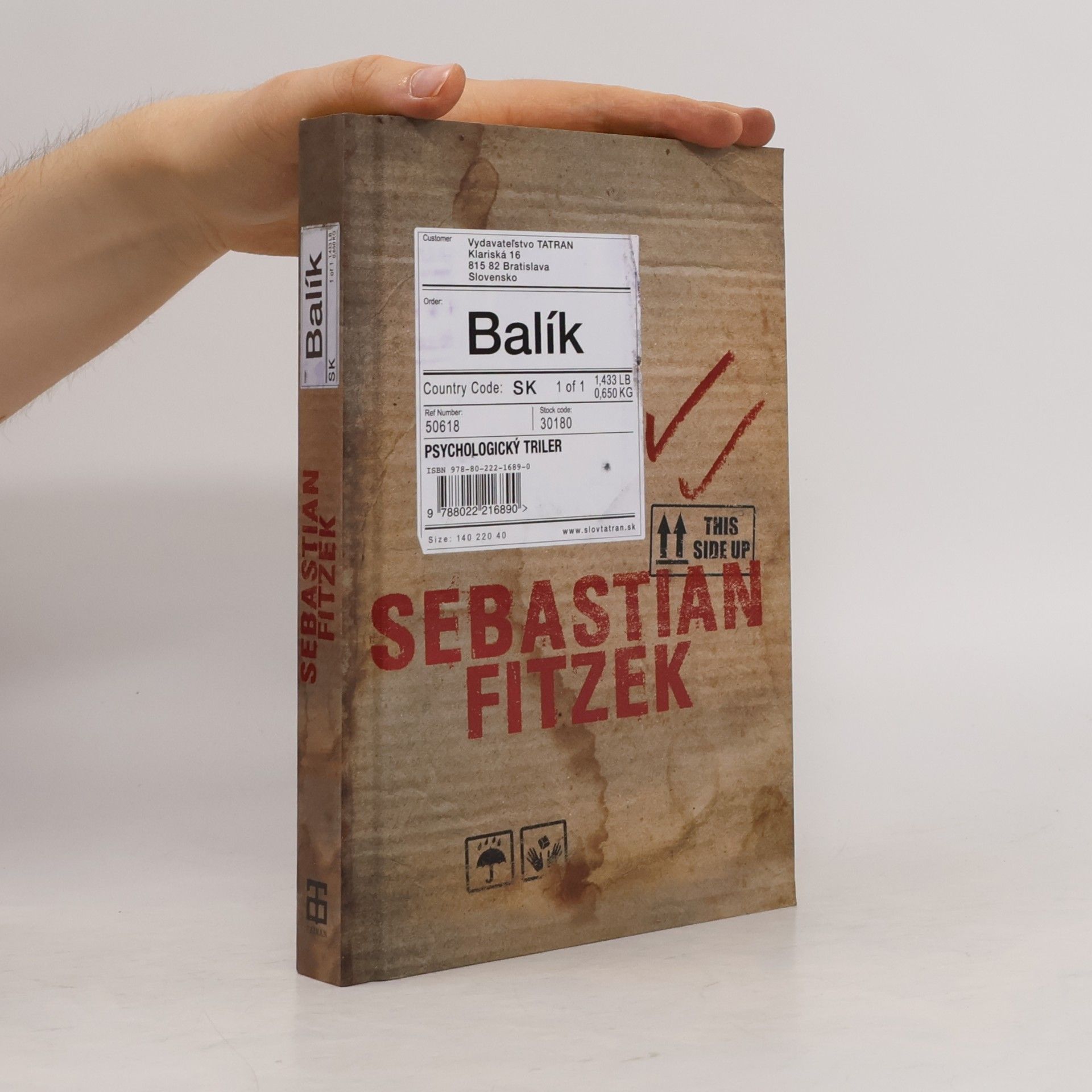 Sebastian Fitzek Balík