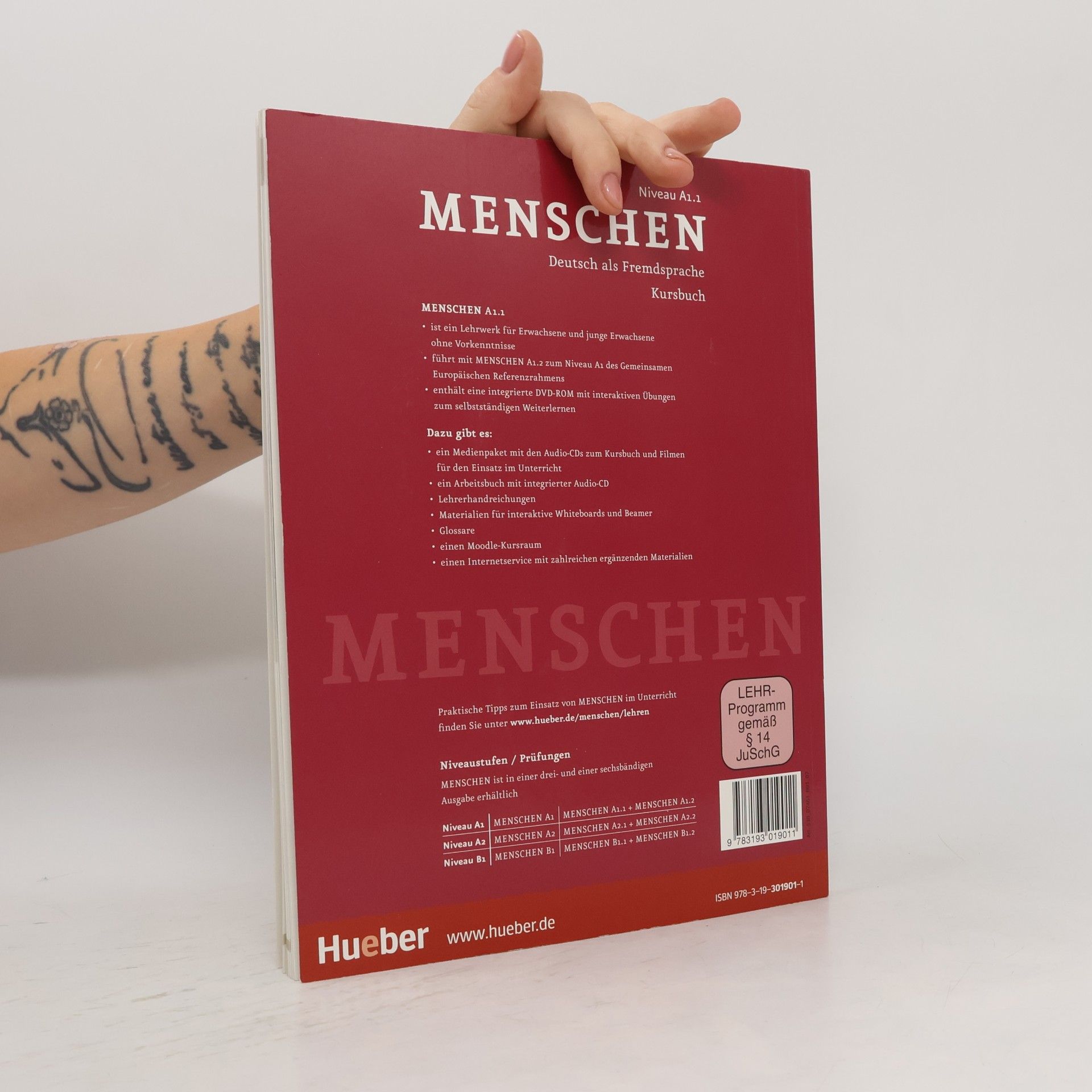 Collectif d'auteurs Menschen A1. Deutsch als Fremdsprache. Kursbuch