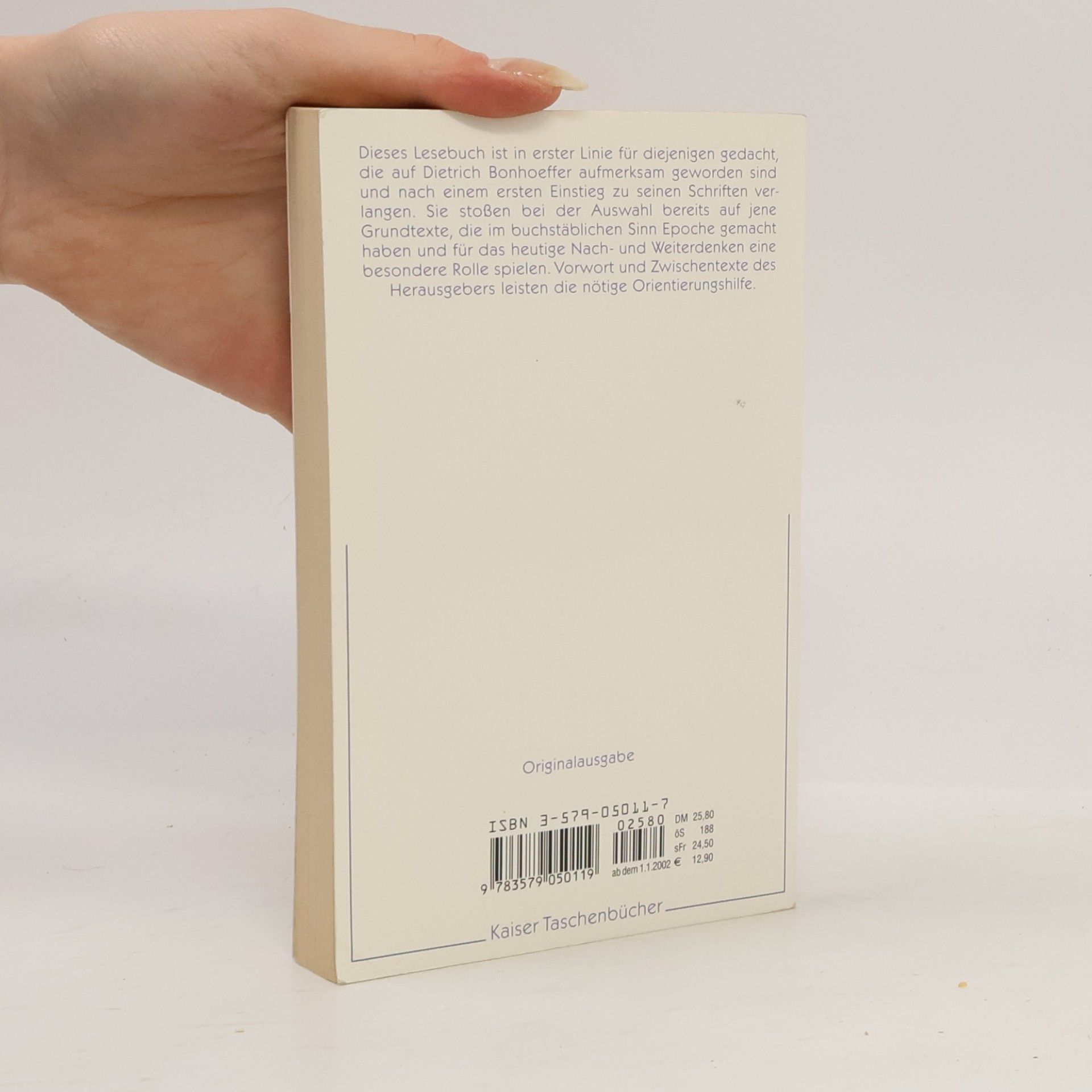 Dietrich Bonhoeffer Lesebuch