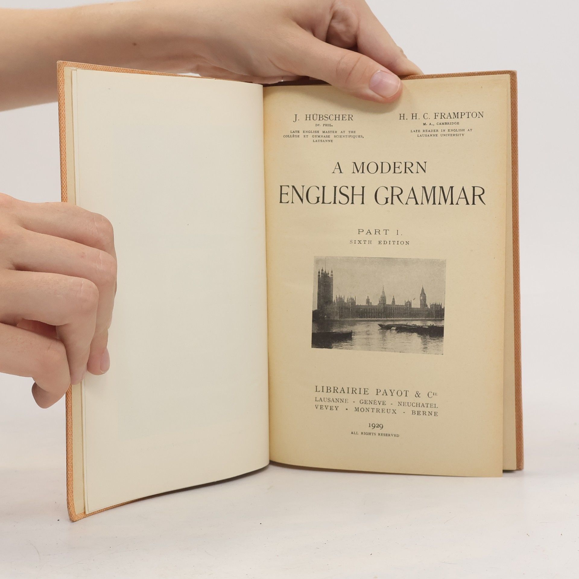 J. Hubscher A Modern English Grammar I.