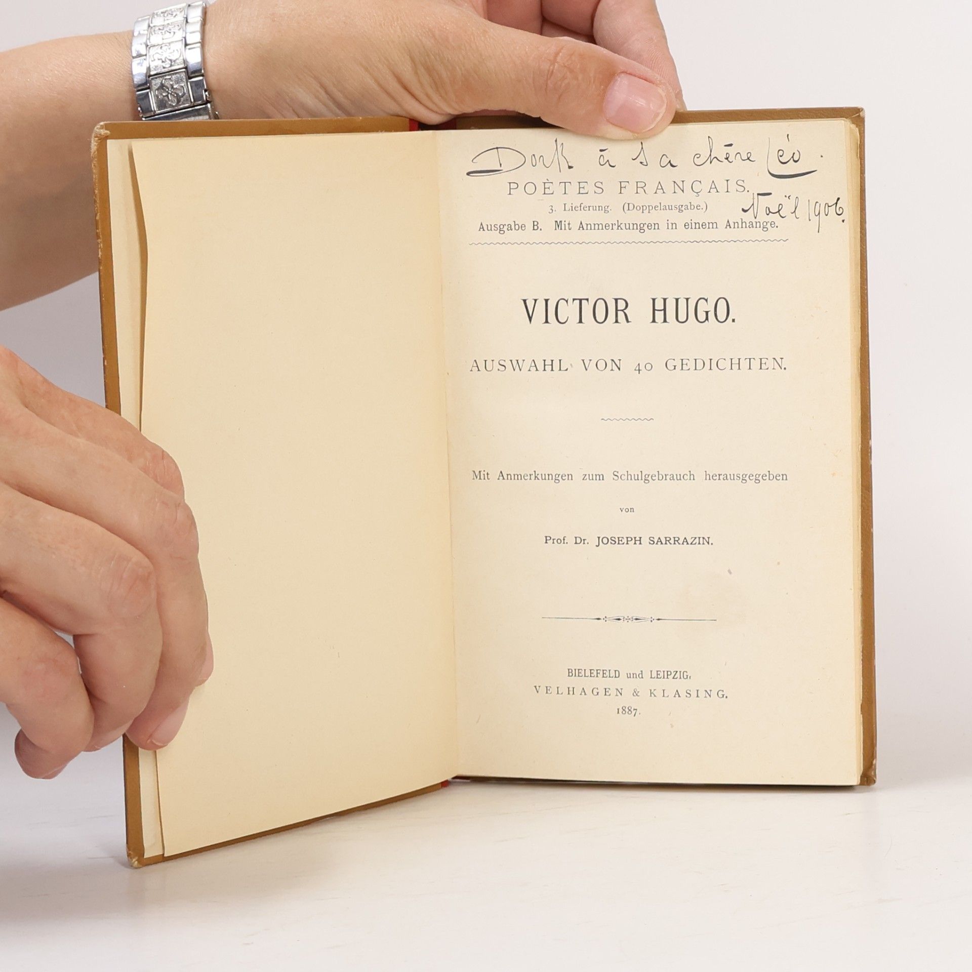 Victor Hugo Auswahl von 40 Gedichten
