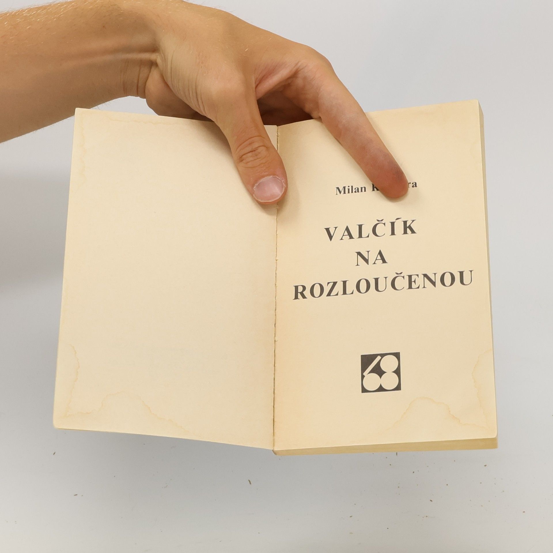 Milan Kundera Valčík na rozloučenou