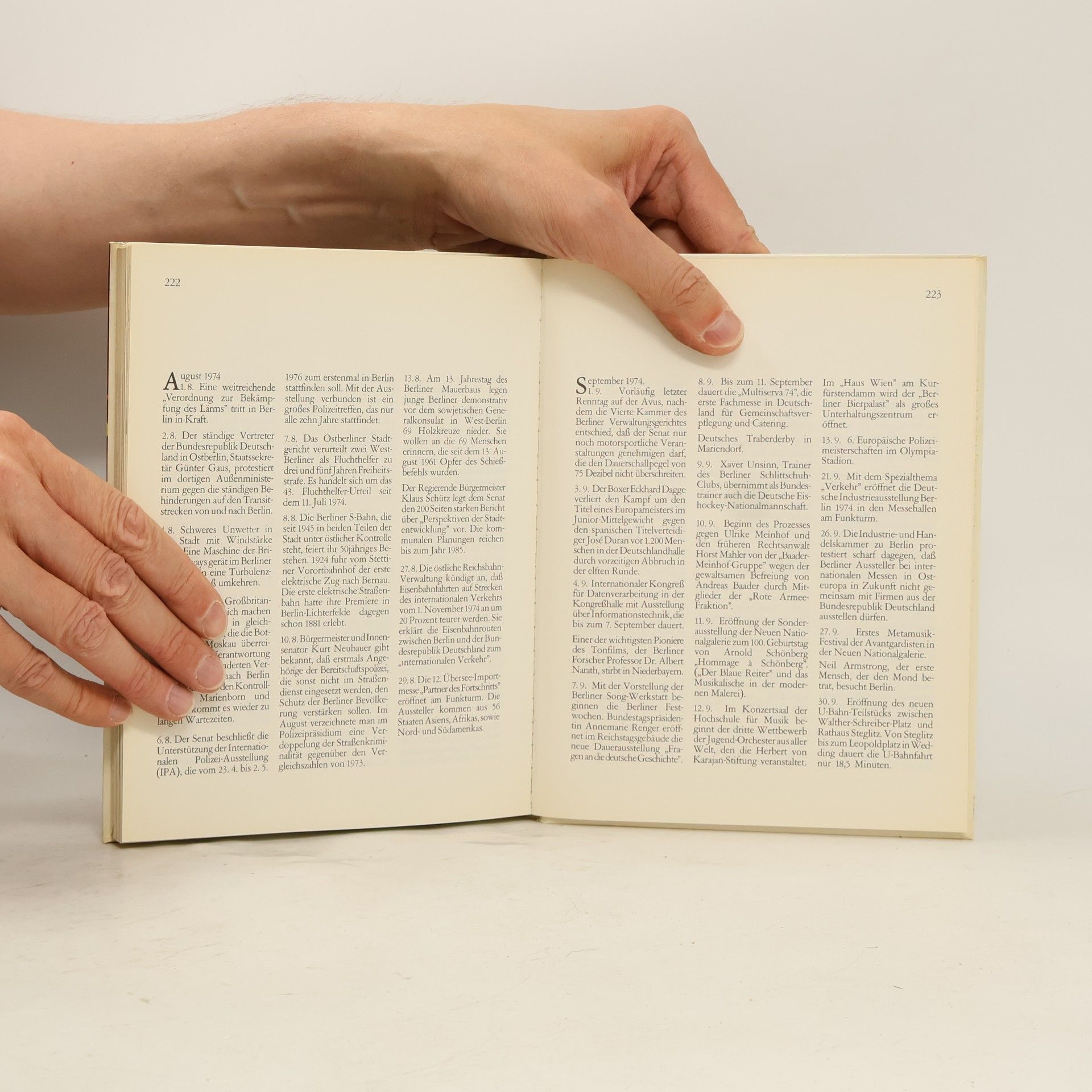 Autorenkollektiv Berlin 1974. Das Jahr im Rückspiegel