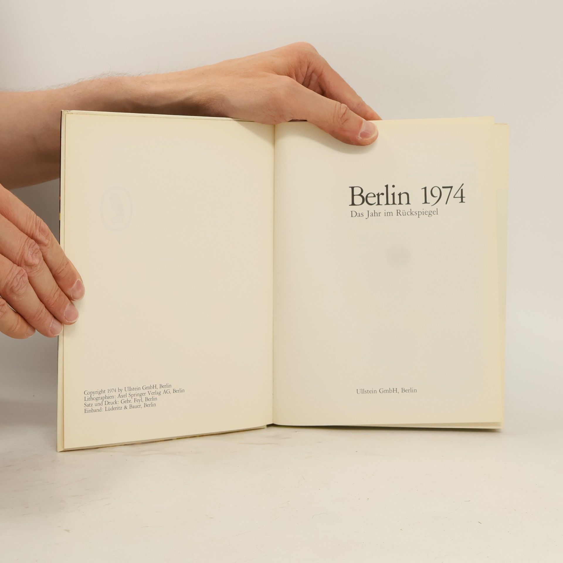 Autorenkollektiv Berlin 1974. Das Jahr im Rückspiegel