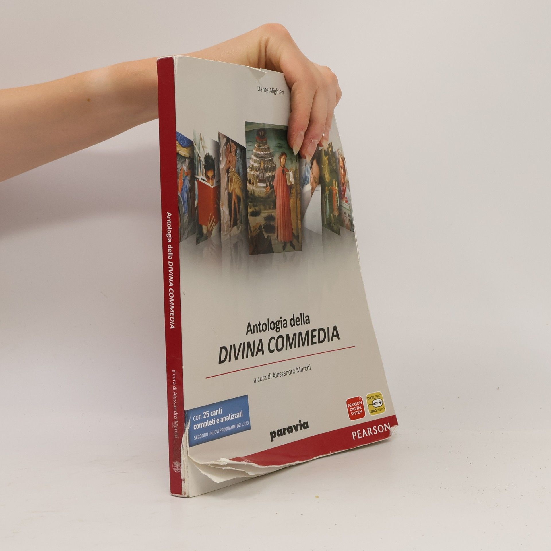 Dante Alighieri Antologia della Divina Commedia. Con 25 canti completi e analizzati secondo i nuovi programmi dei Licei