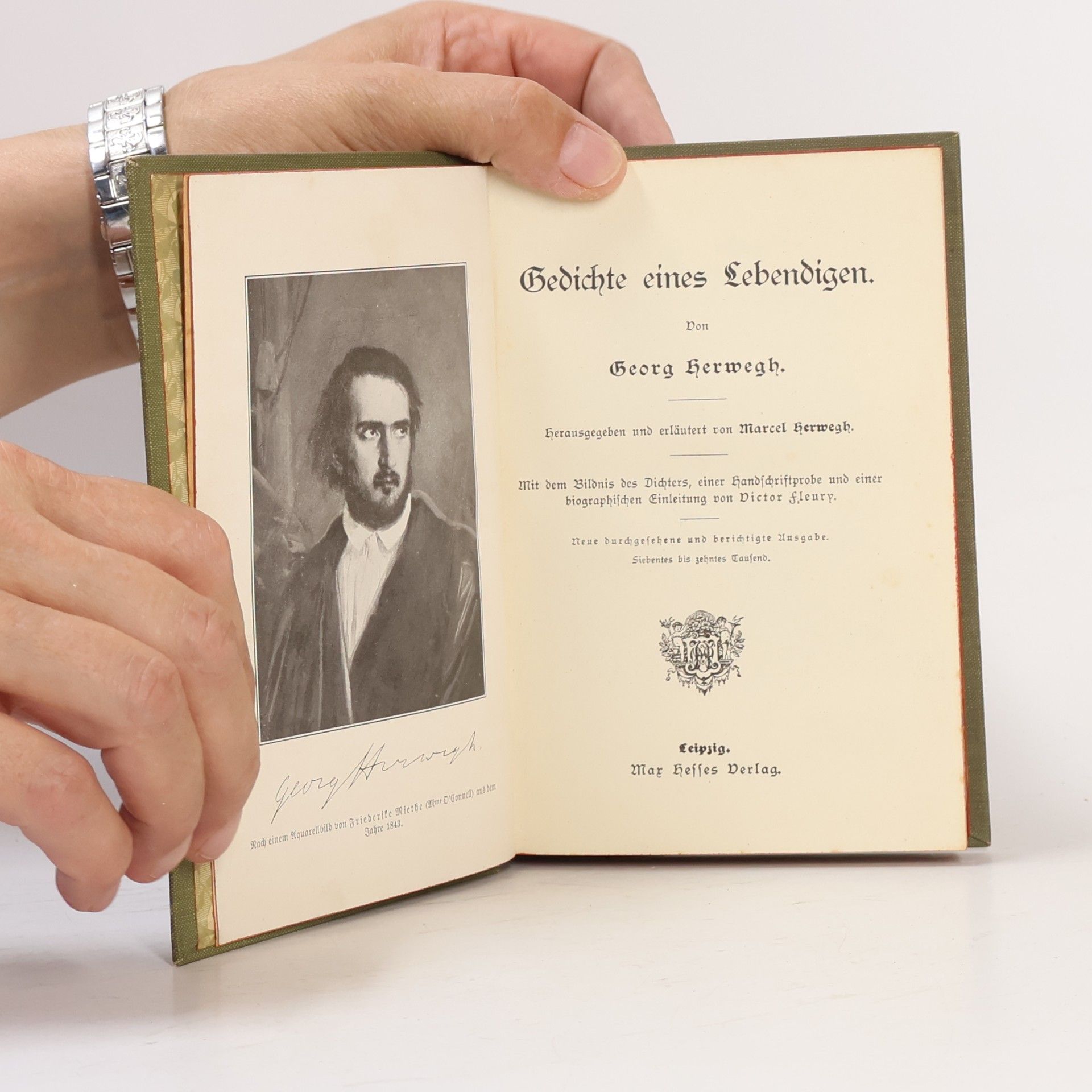 Georg Herwegh Gedichte eines Lebendigen