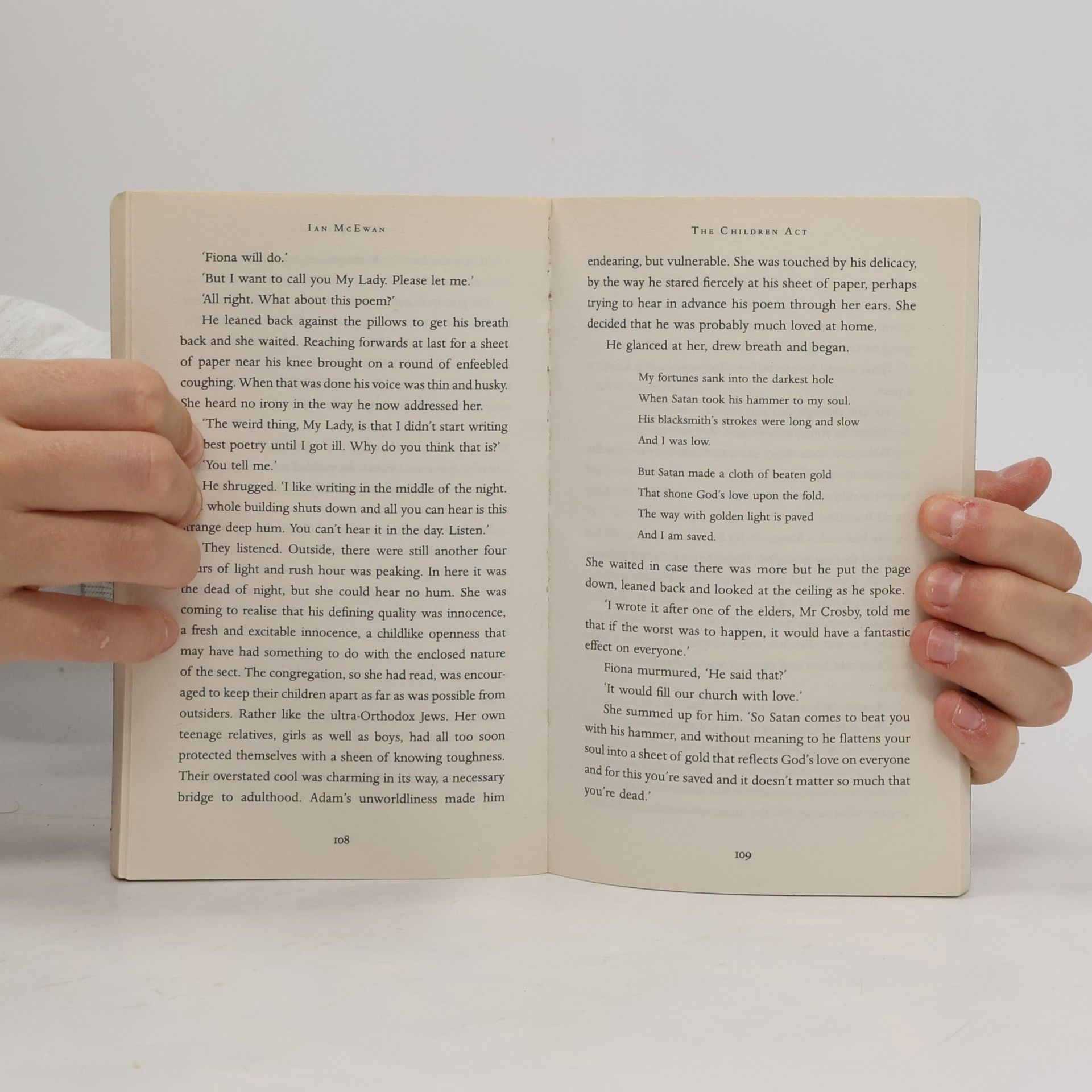 Ian McEwan The children act