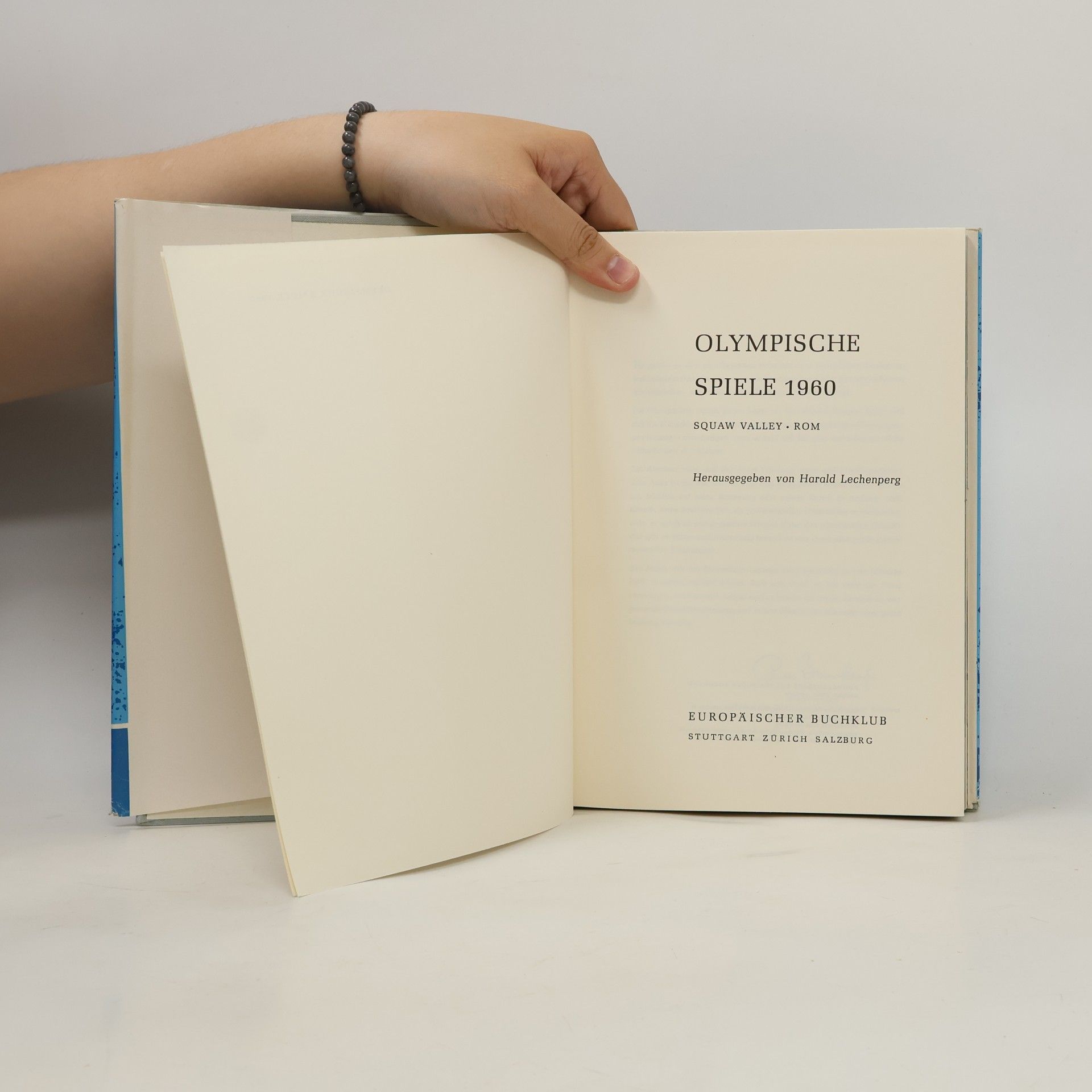 Harald Lechenperg Olympische Spiele 1960