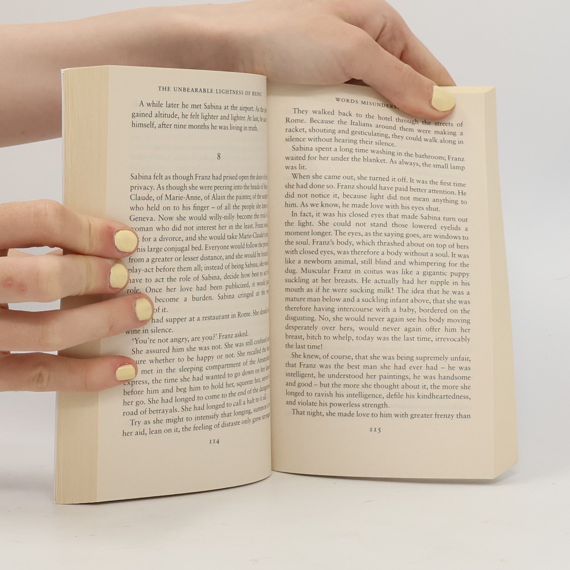 Milan Kundera The Unbearable Lightness of Being