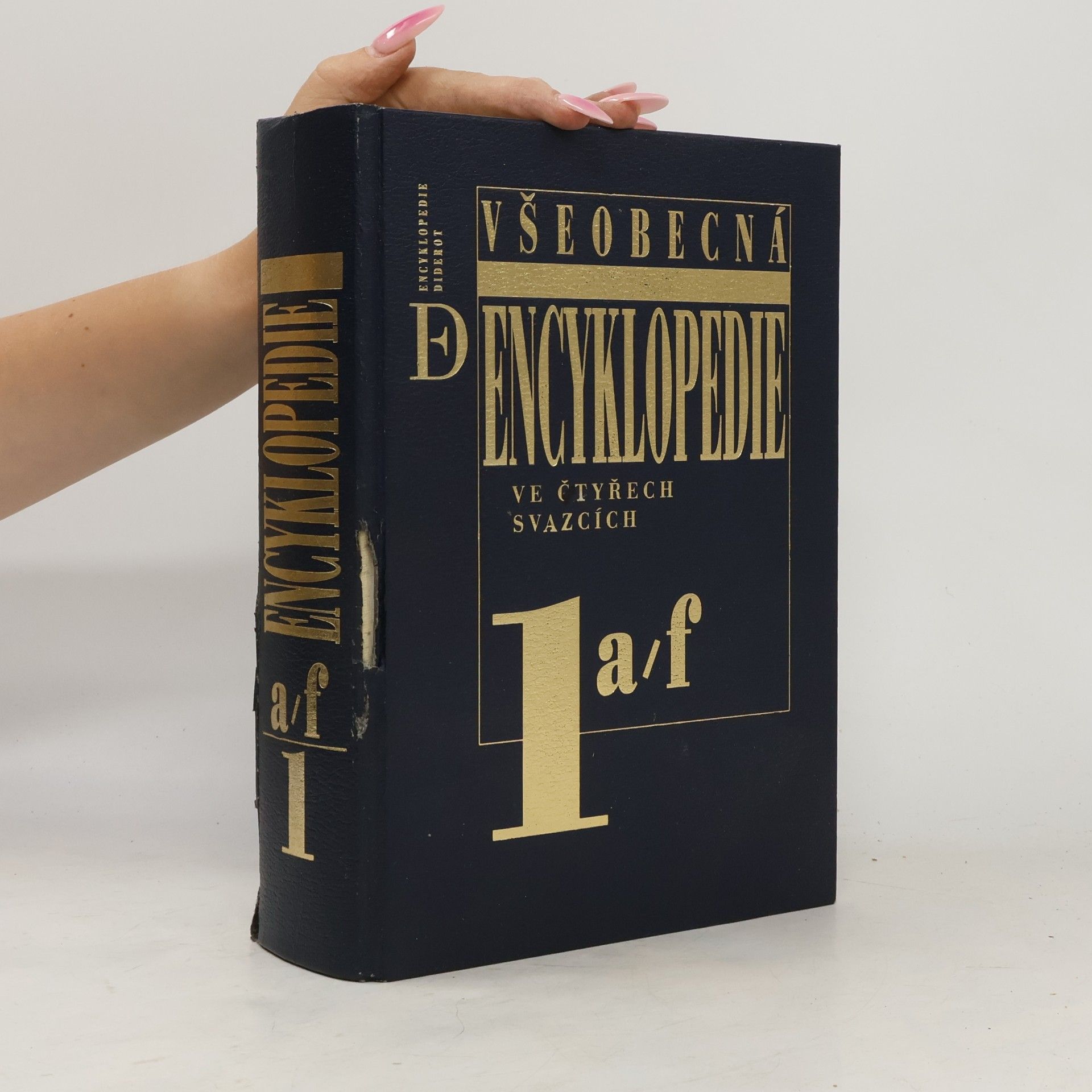 Various authors Všeobecná encyklopedie ve čtyřech svazcích 1. A-F