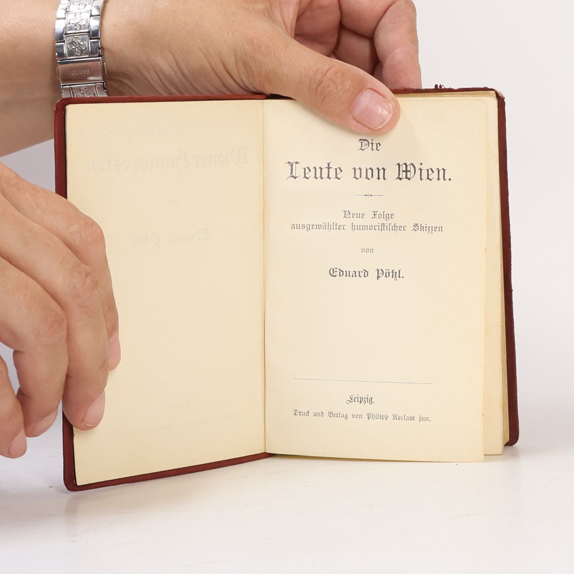 Eduard Pökl Die Leute von Wien