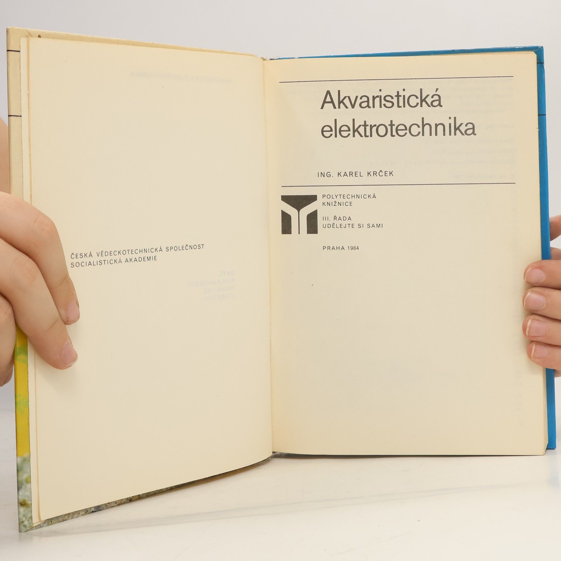 Karel Krček Akvaristická elektrotechnika