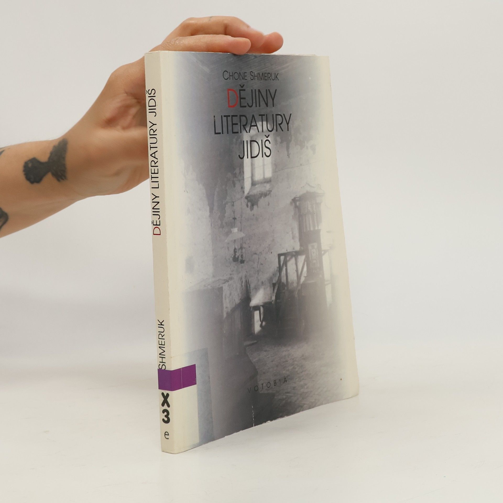 Chone Shmeruk Dějiny literatury jidiš