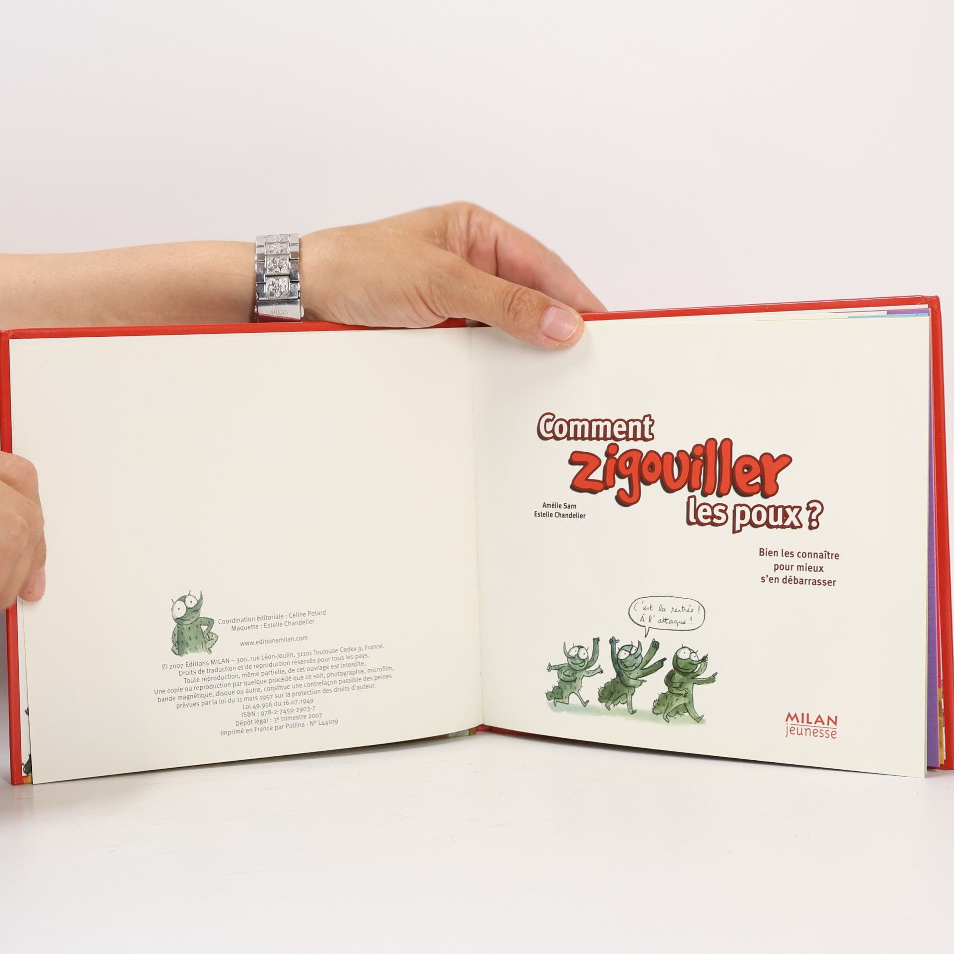 Amélie Sarn Comment zigouiller les poux ?