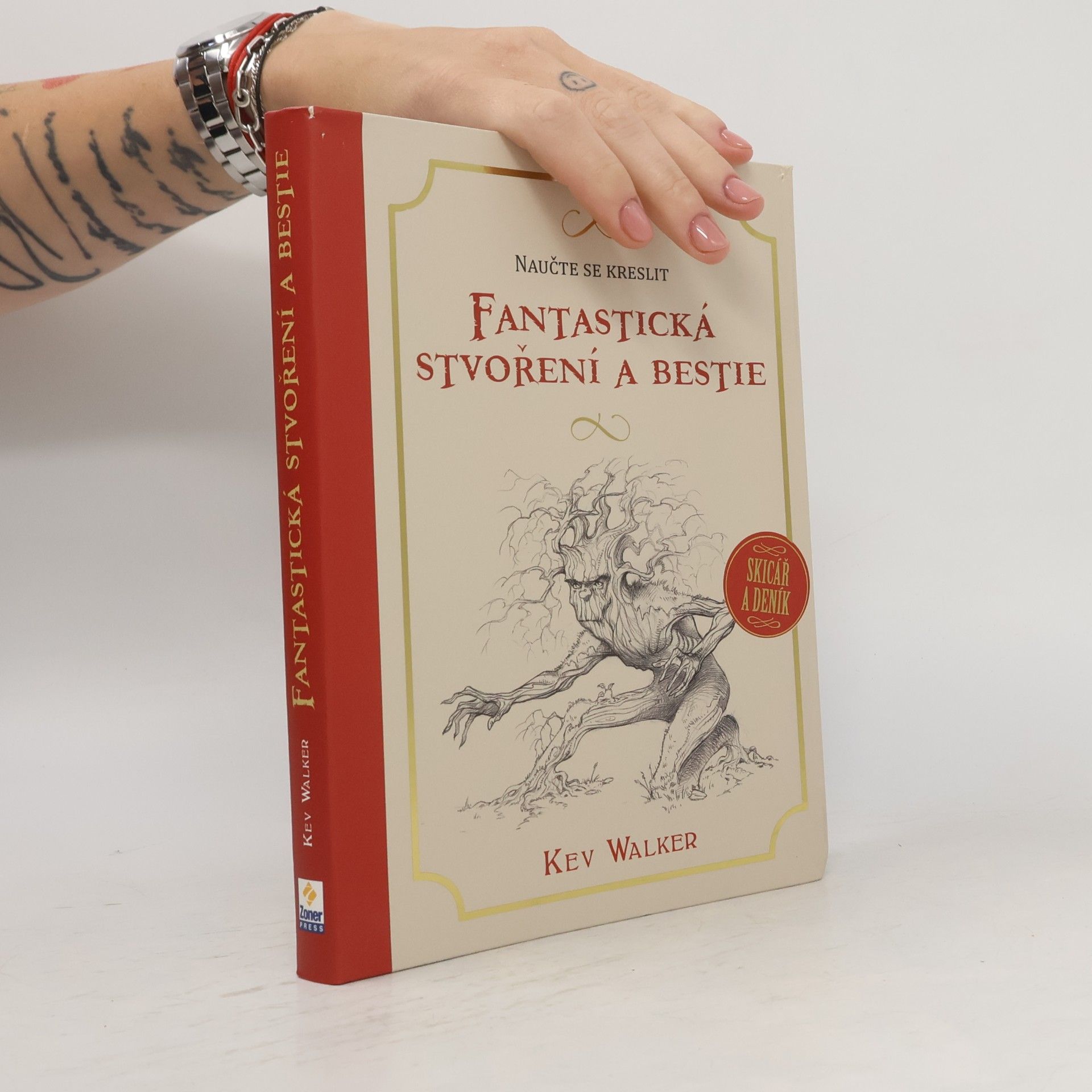 Kev Walker Naučte se kreslit fantastická stvoření a bestie