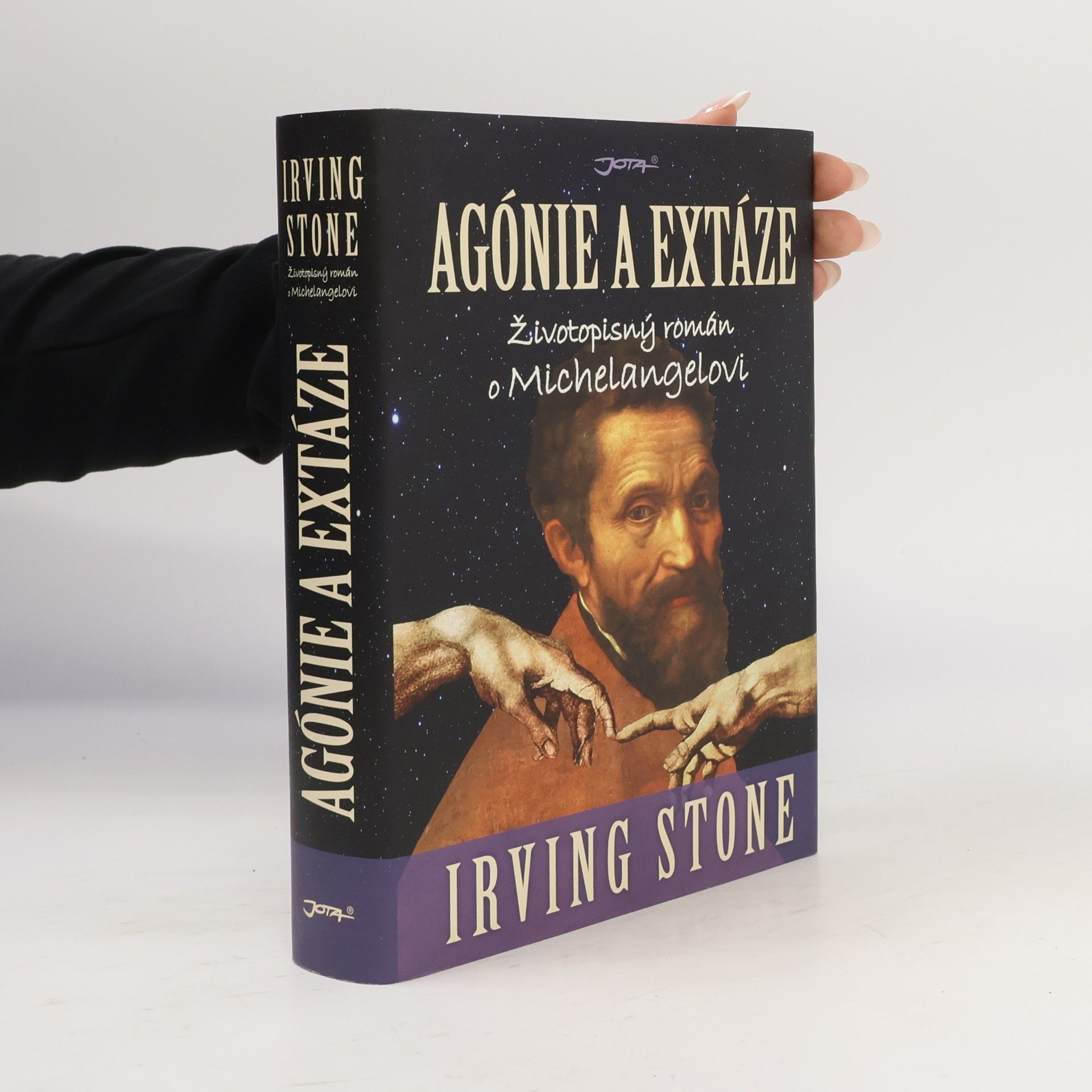 Irving Stone Agónie & extáze : životopisný román o Michelangelovi