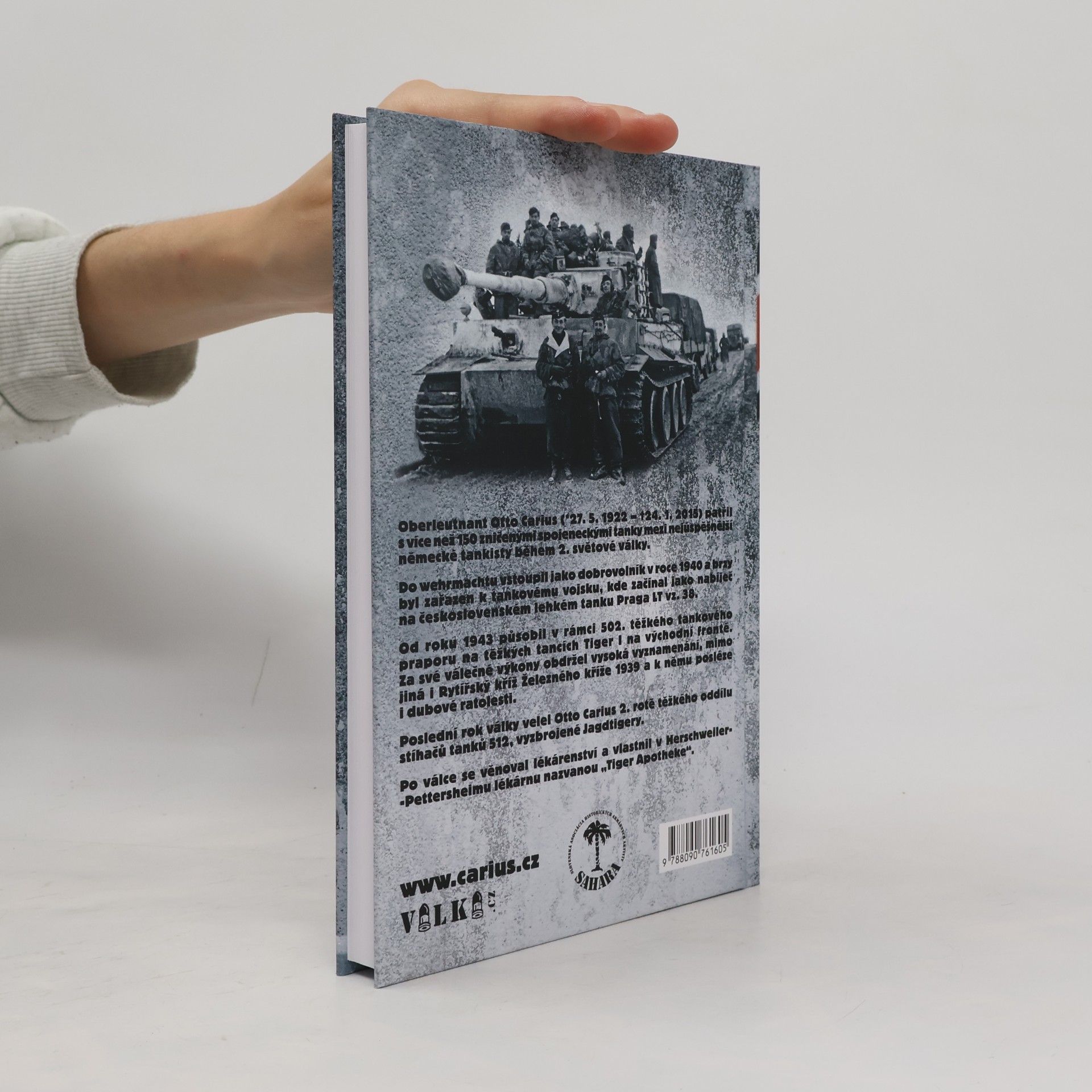 Otto Carius Tiger v bahně