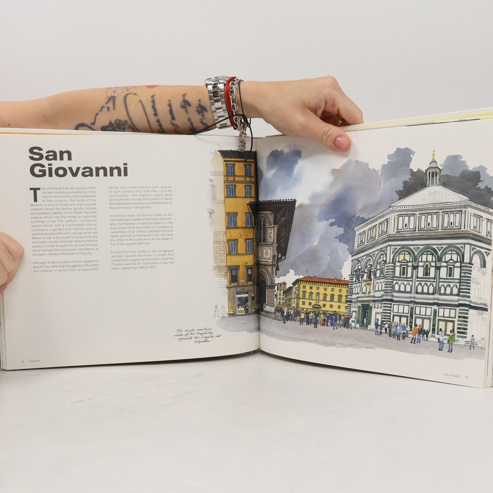 Fabrice Moireau Florence Sketchbook - New Edition, English