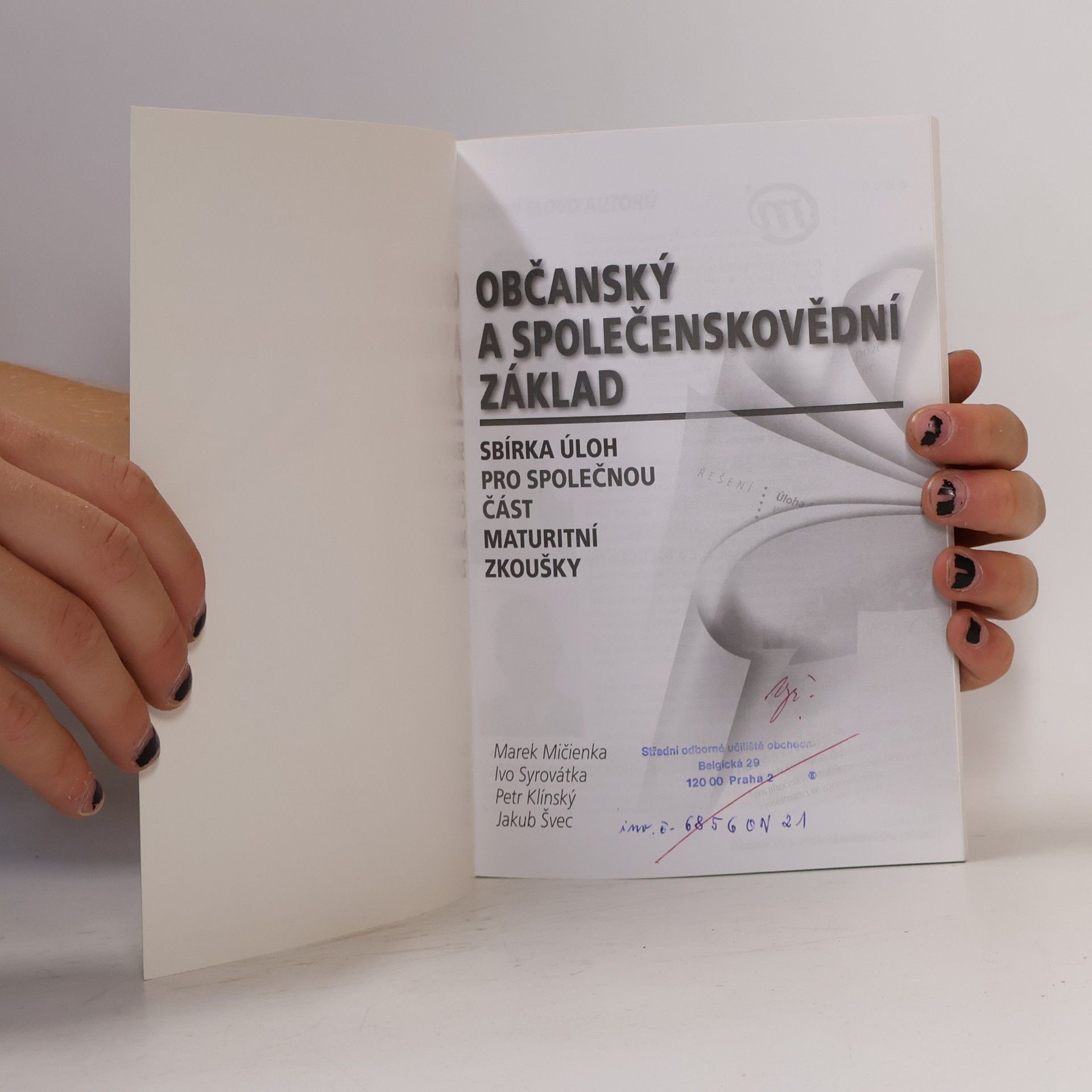 Petr Klínský Občanský a společenskovědní základ