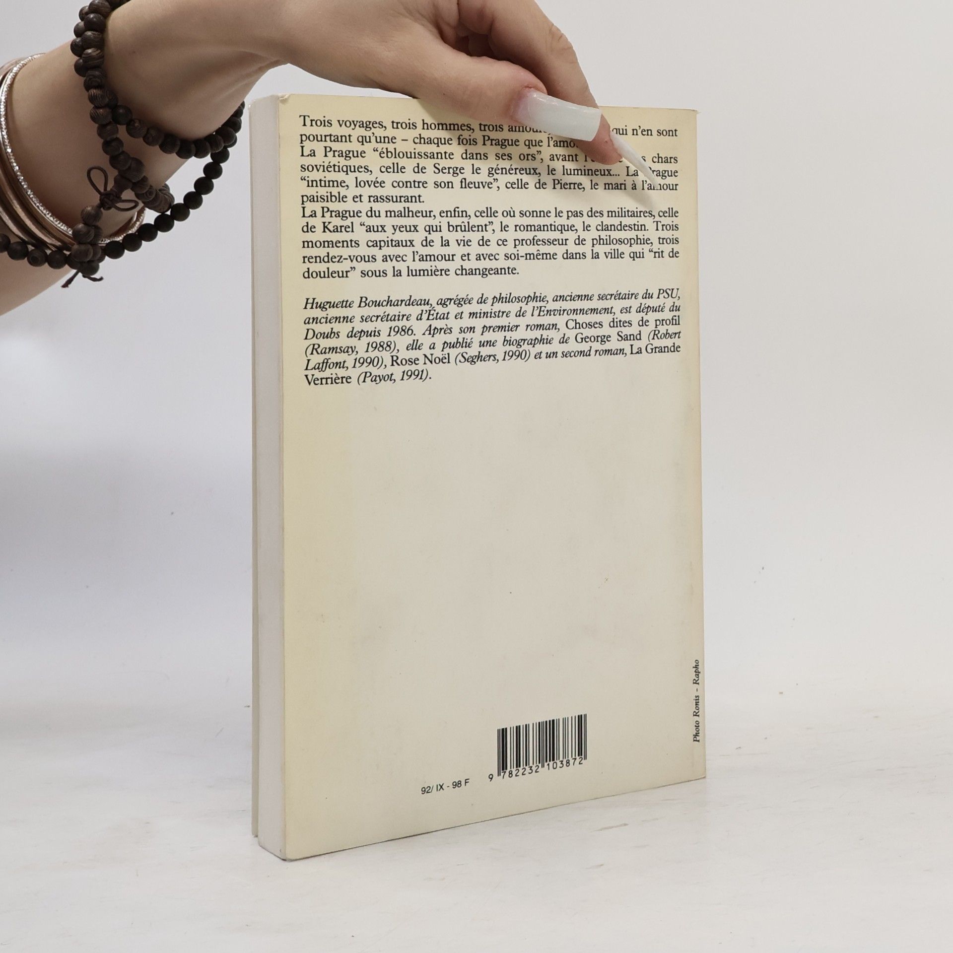 Huguette Bouchardeau Carnets de Prague