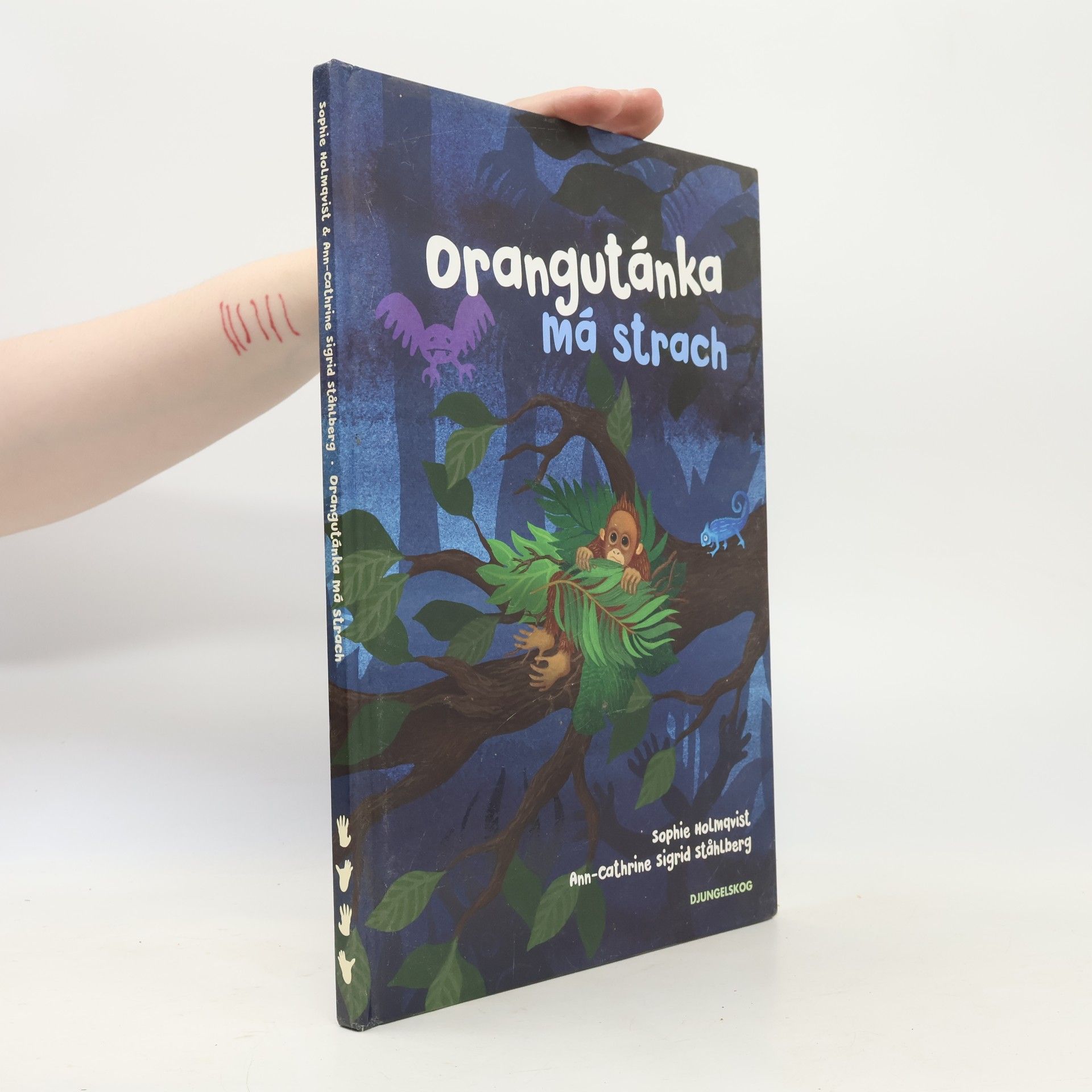 Sophie Holmqvist Orangutánka má strach