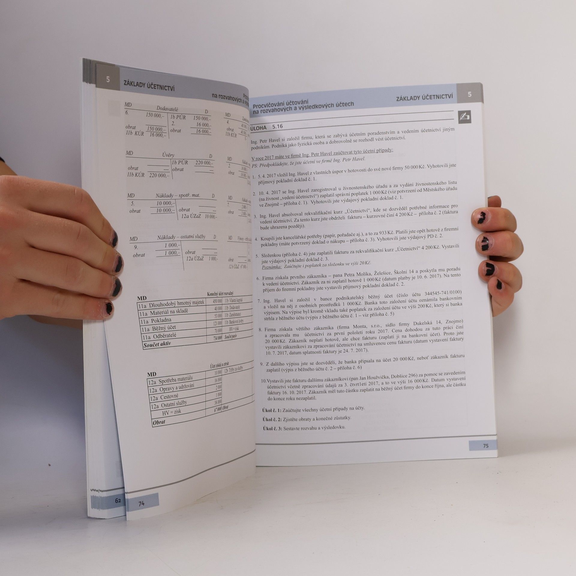 Pavel Štohl Učebnice účetnictví 2017 1. díl