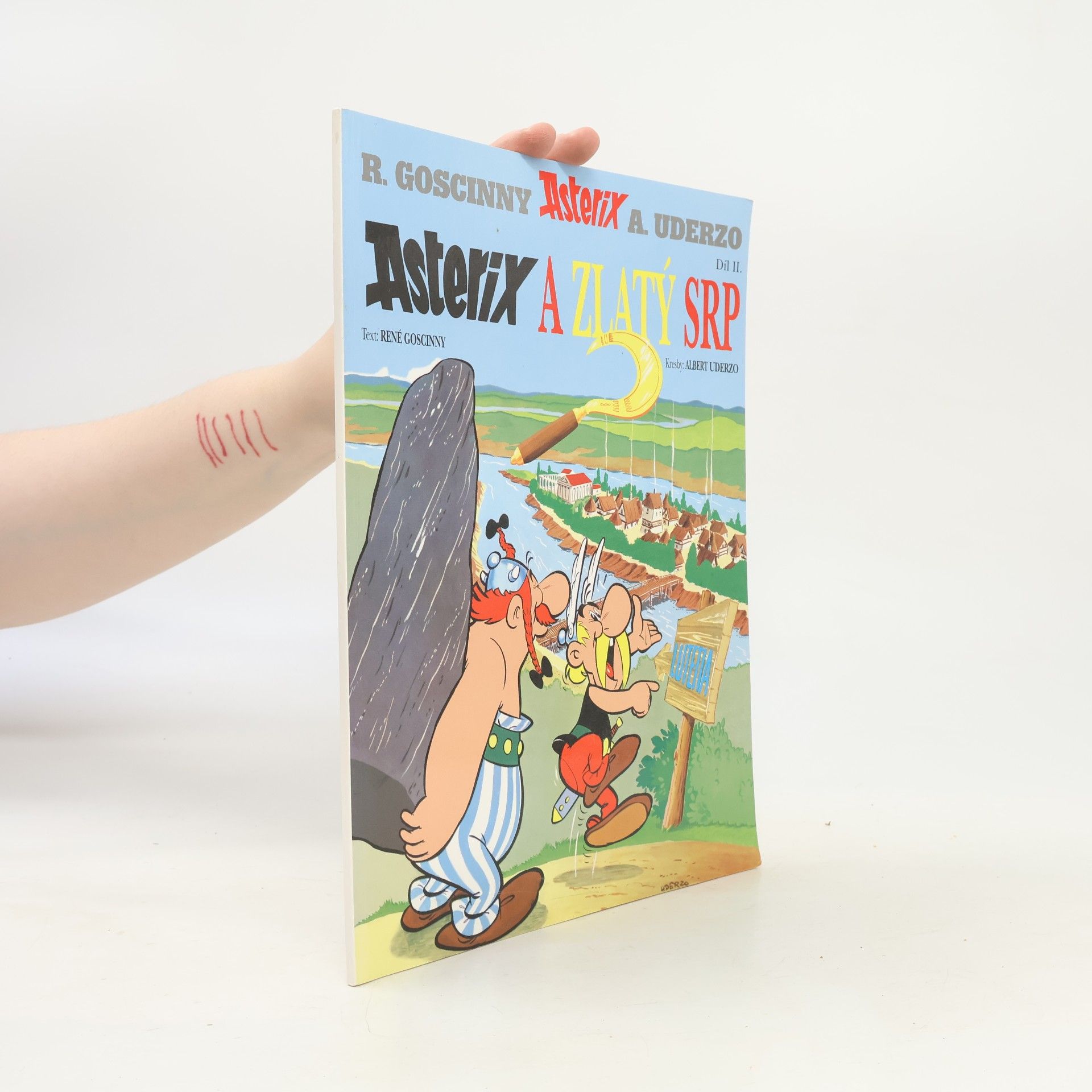 René Goscinny Asterix a zlatý srp