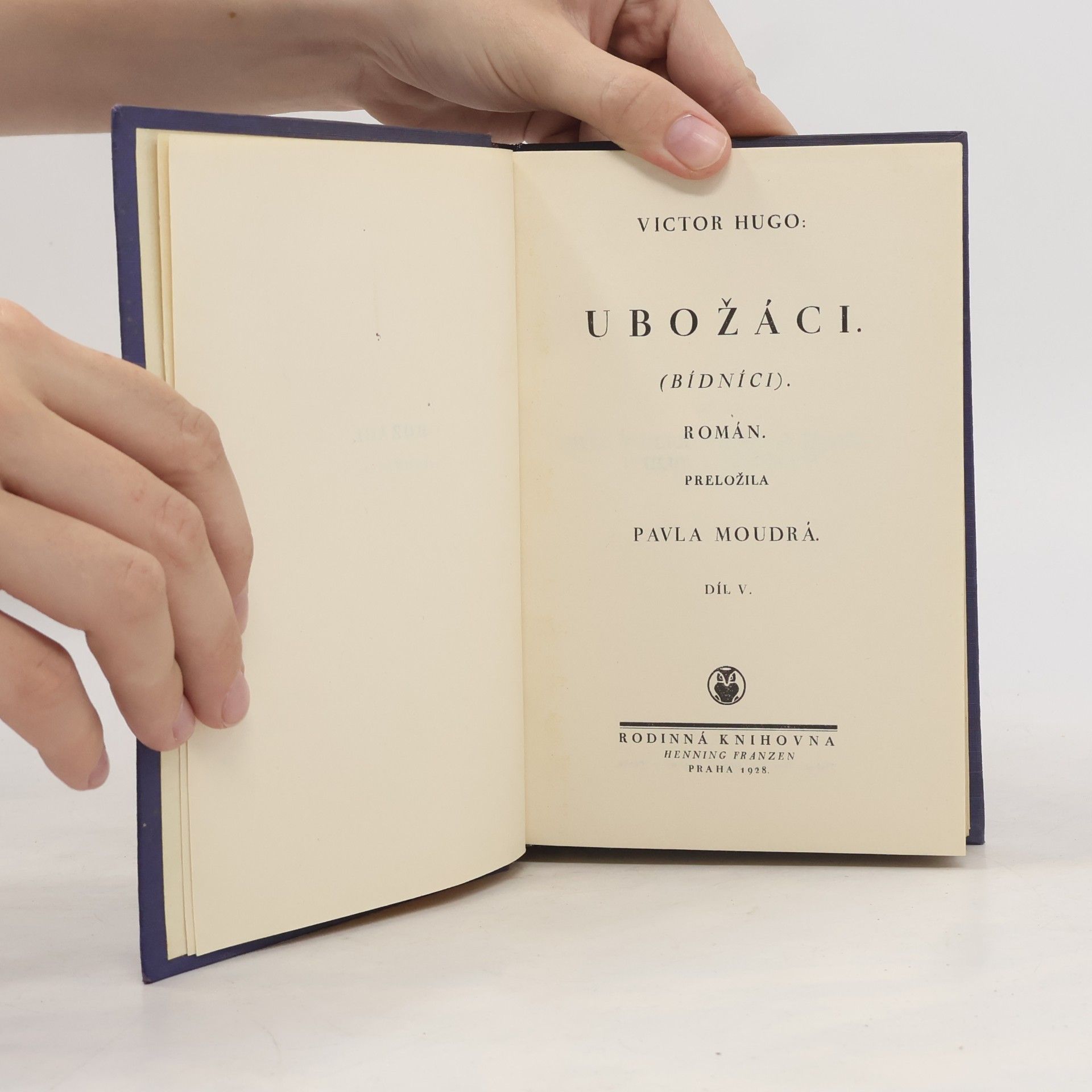Victor Hugo Ubožáci (Bídníci) - Díl V.