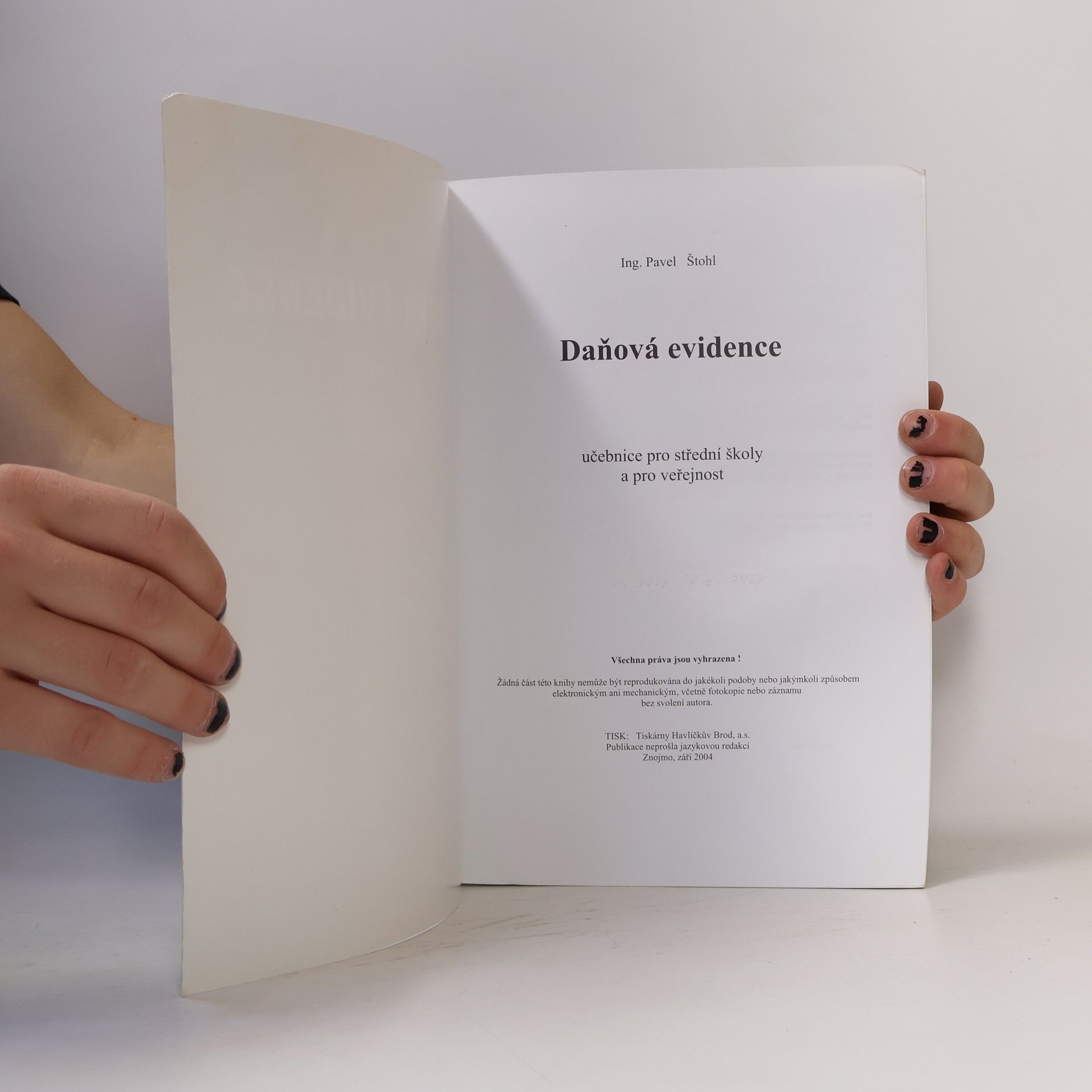 Pavel Štohl Daňová evidence příjmů a výdajů
