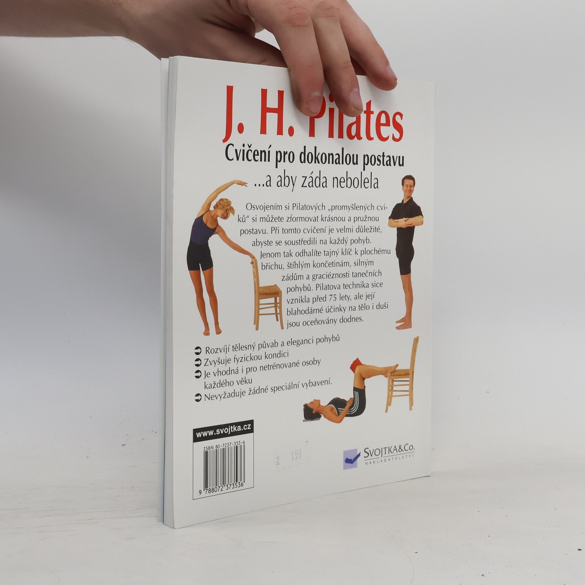 Anna Selby J.H. Pilates - cvičení pro dokonalou postavu ...a aby záda nebolela