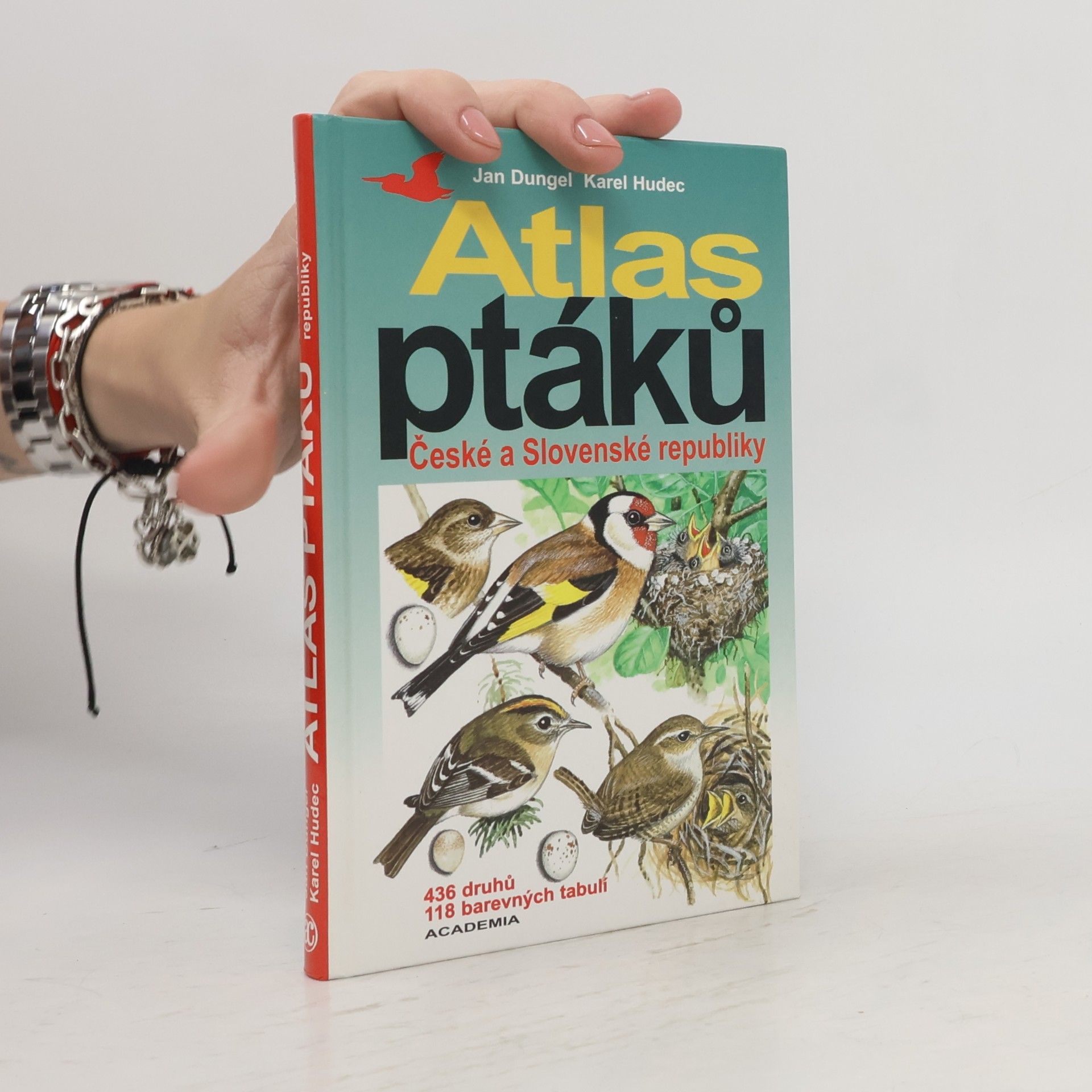 Karel Hudec Atlas ptáků České a Slovenské republiky