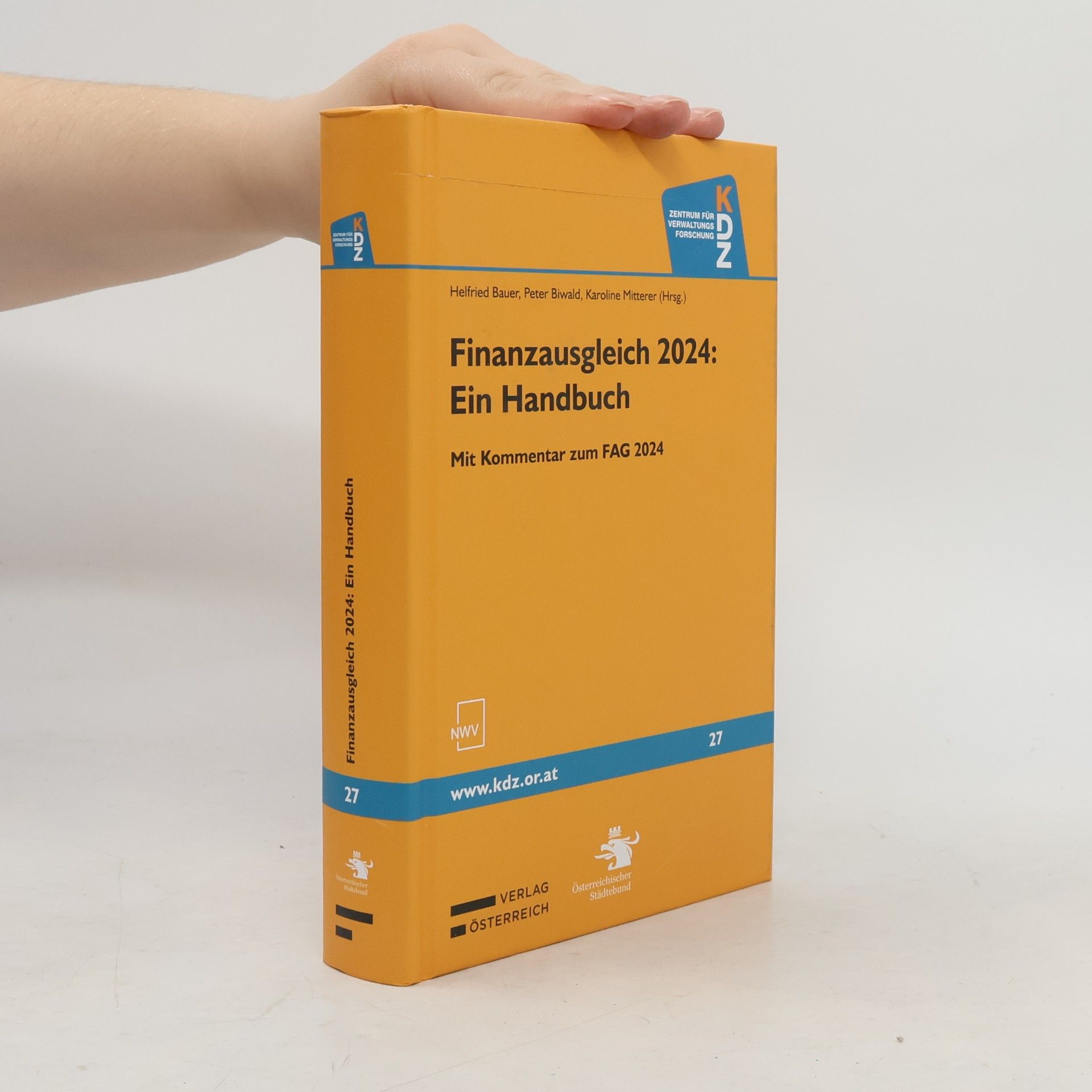 Helfried Bauer Finanzausgleich 2024. Ein Handbuch