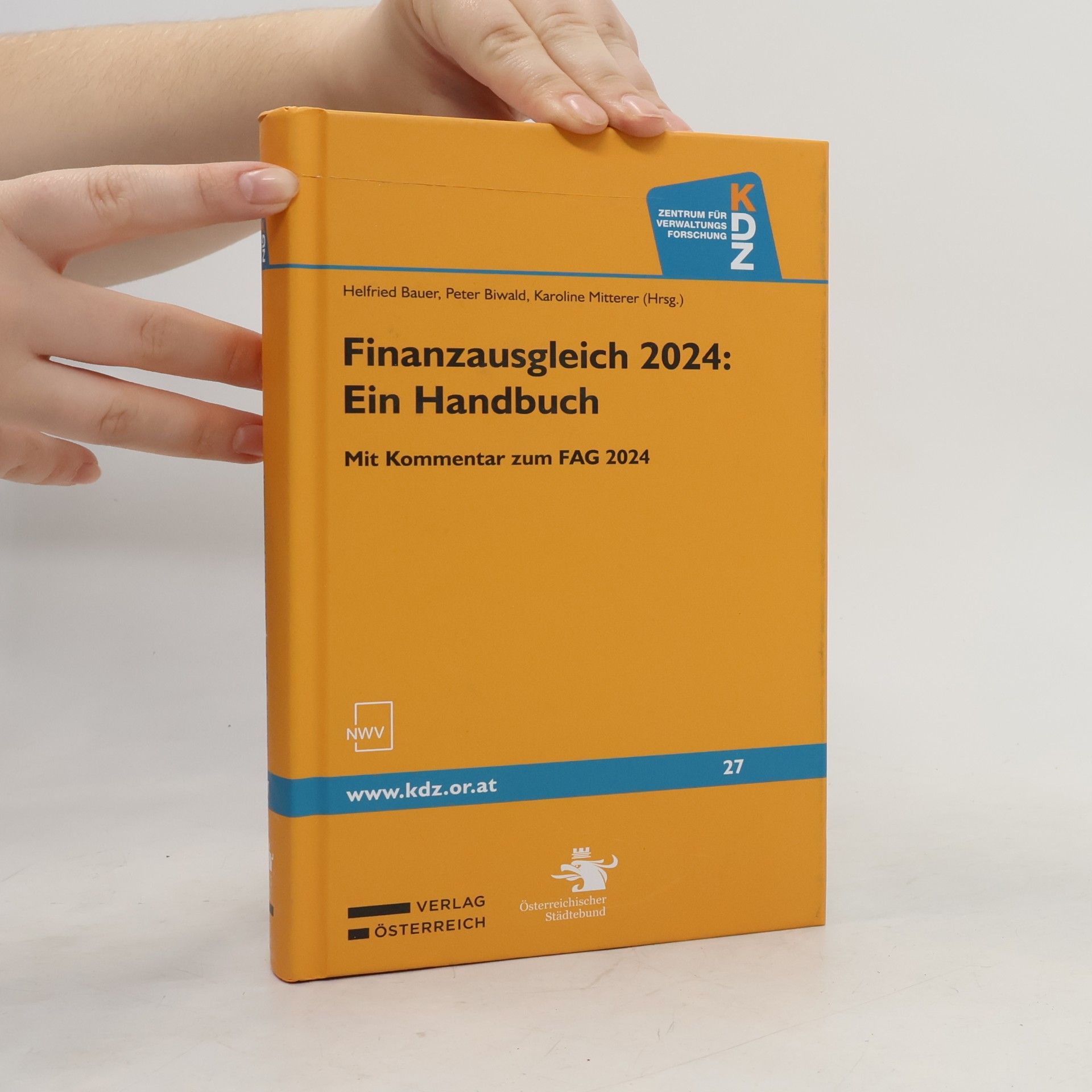 Helfried Bauer Finanzausgleich 2024. Ein Handbuch