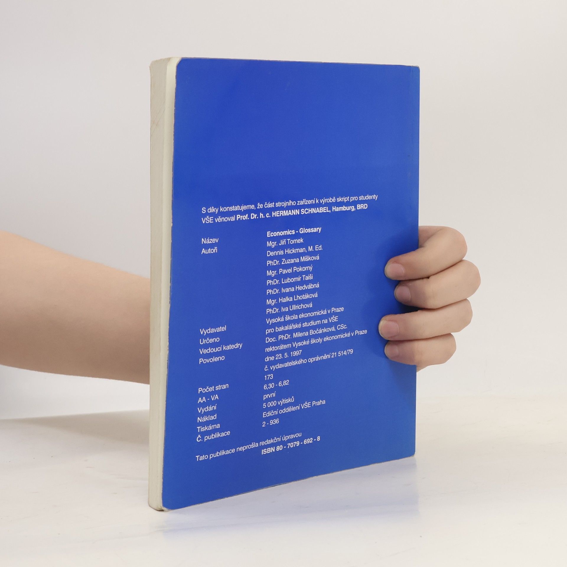 Various authors Economics. Glossary