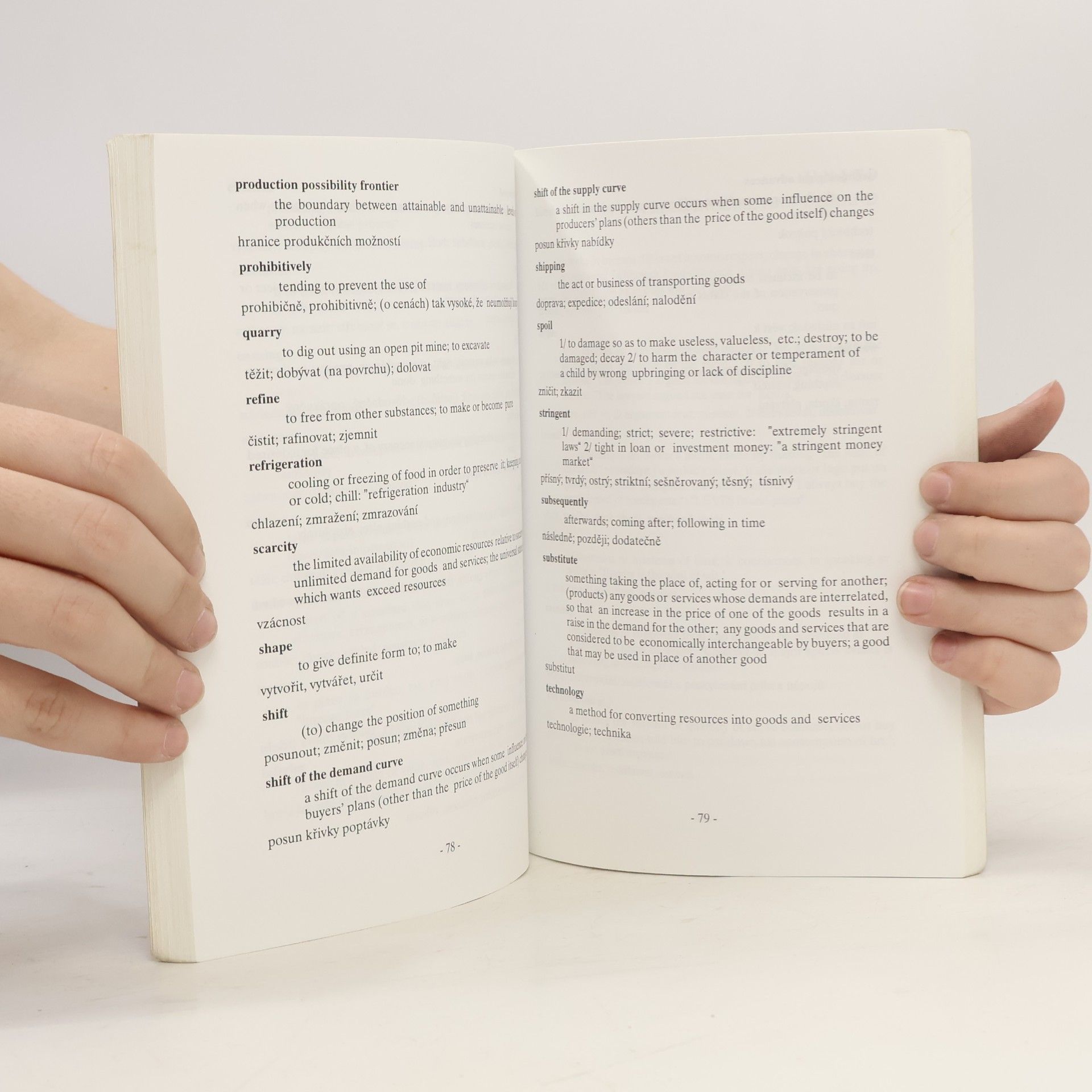 Various authors Economics. Glossary