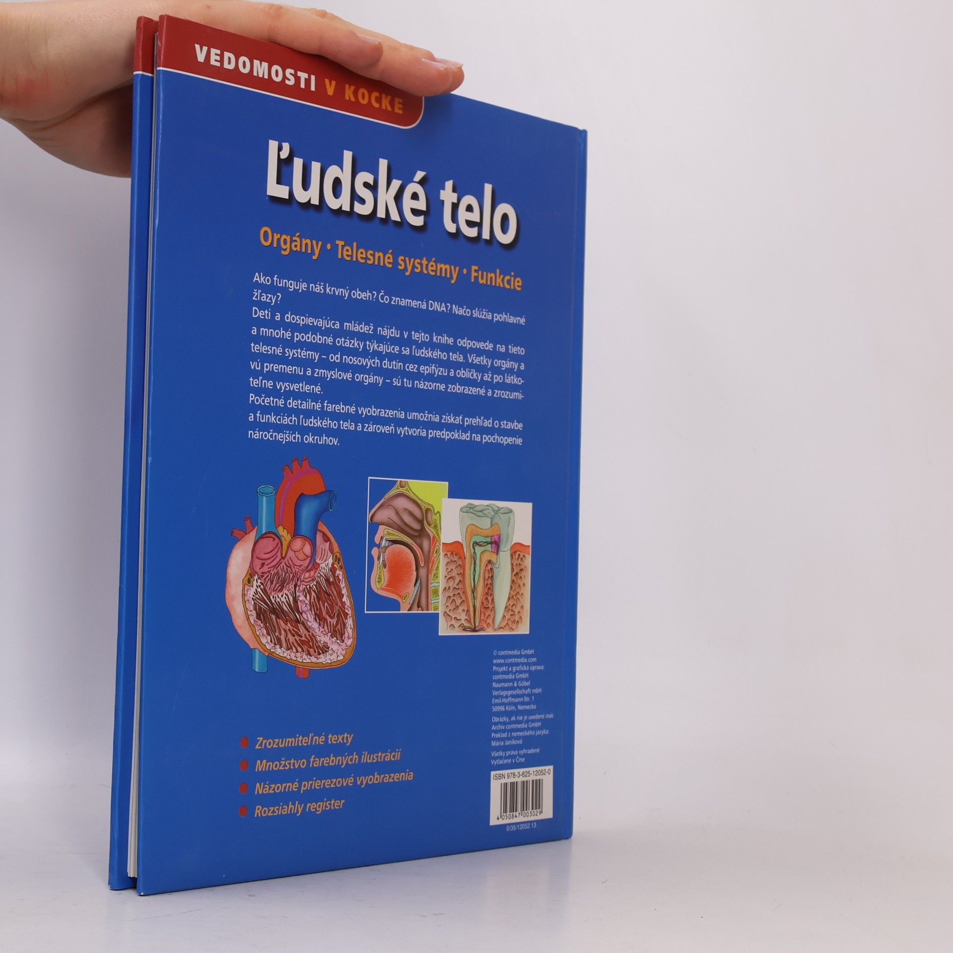 Autorenkollektiv Ľudské telo. Orgány, telesné systémy, funkcie