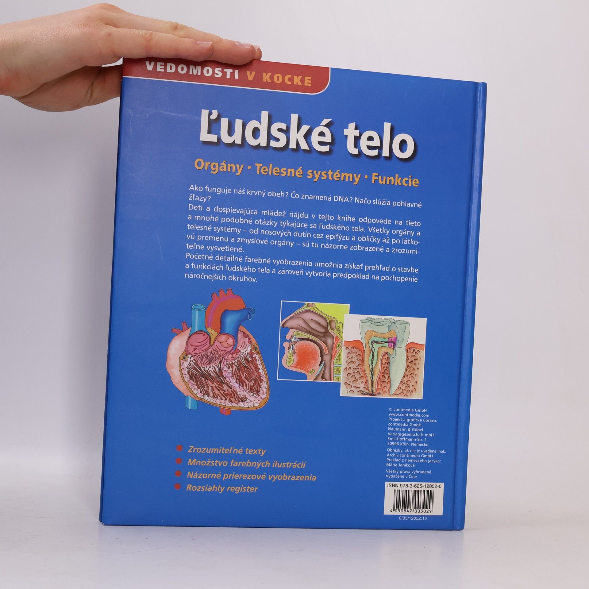 Autorenkollektiv Ľudské telo. Orgány, telesné systémy, funkcie