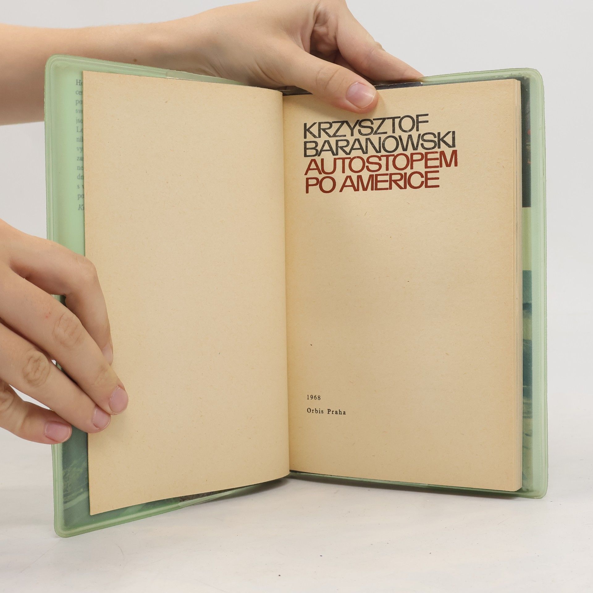 Baranowski Krzysztof Autostopem po Americe