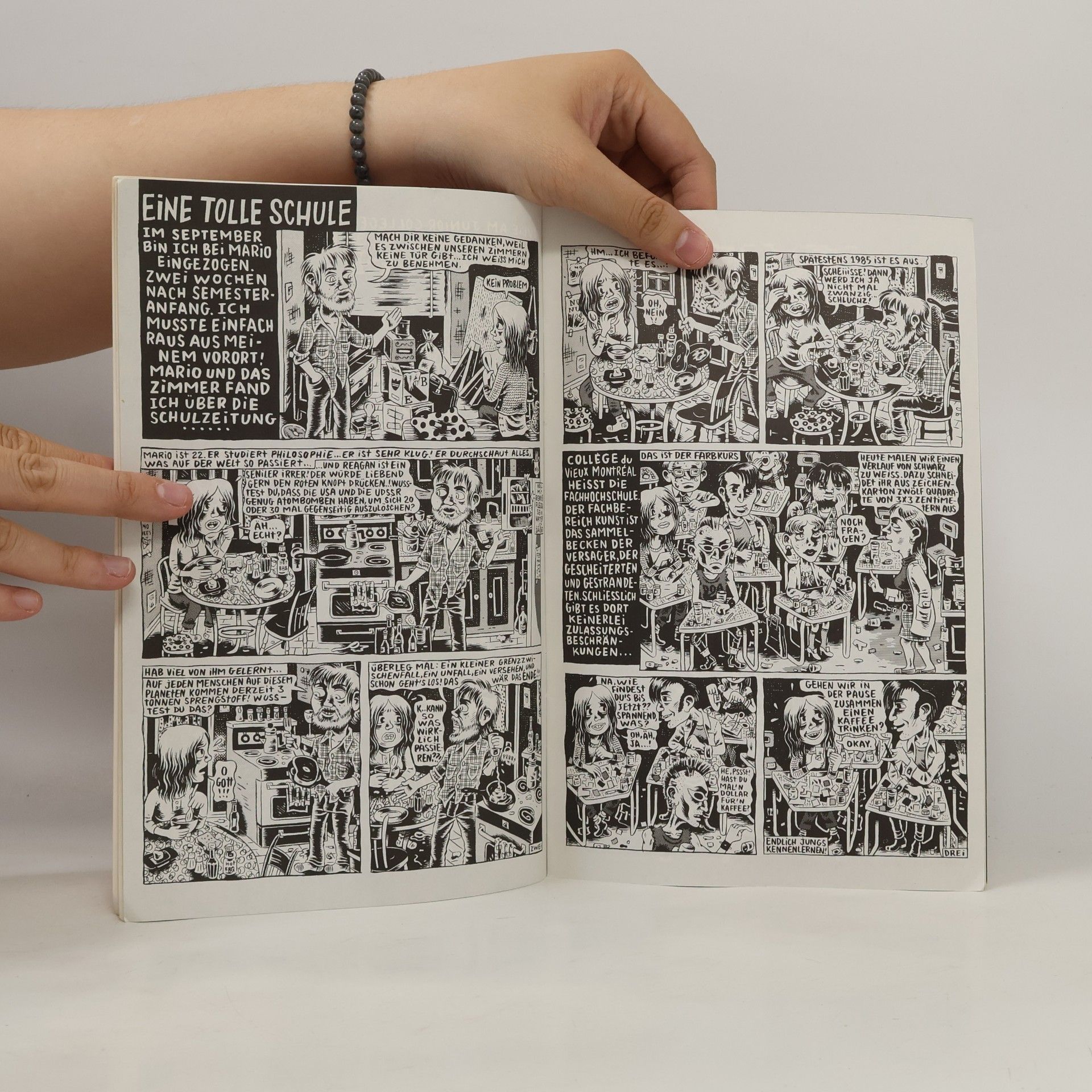 Julie Doucet Schnitte 1