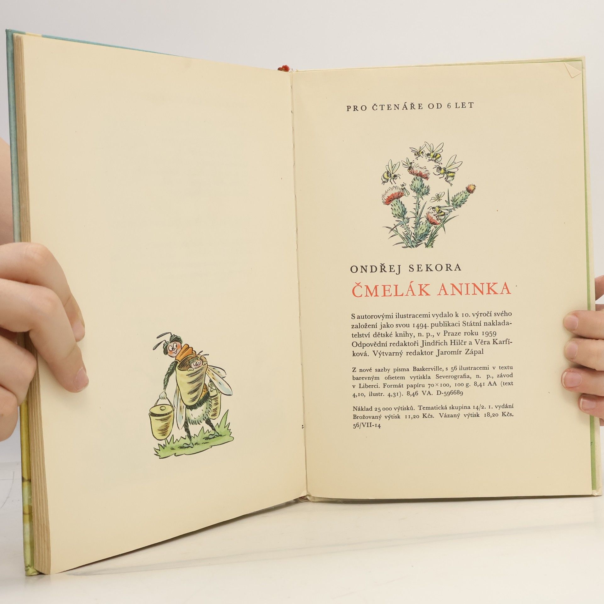 Ondřej J. Sekora Čmelák Aninka