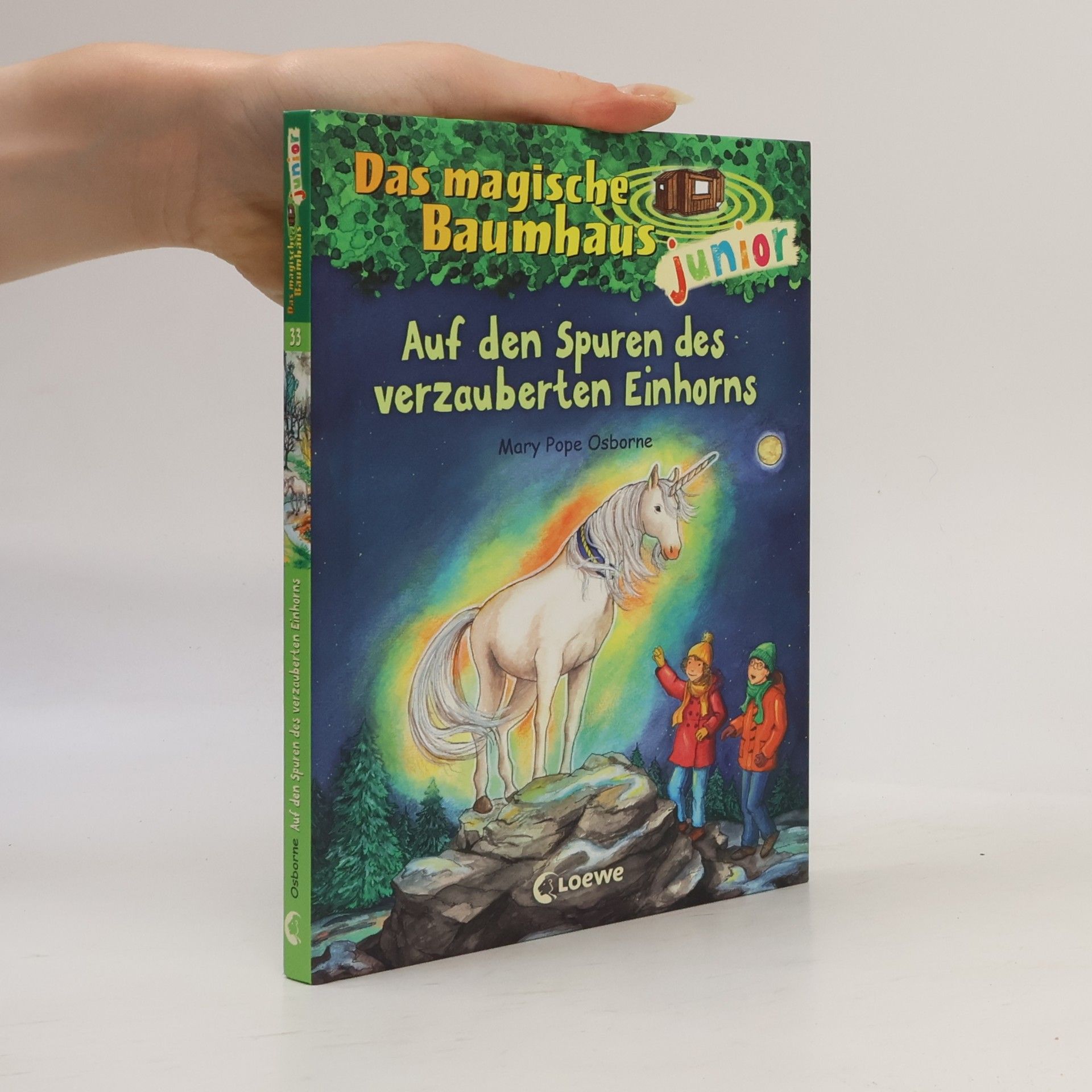 Mary Pope Osbornová Auf den Spuren des verzauberten Einhorns