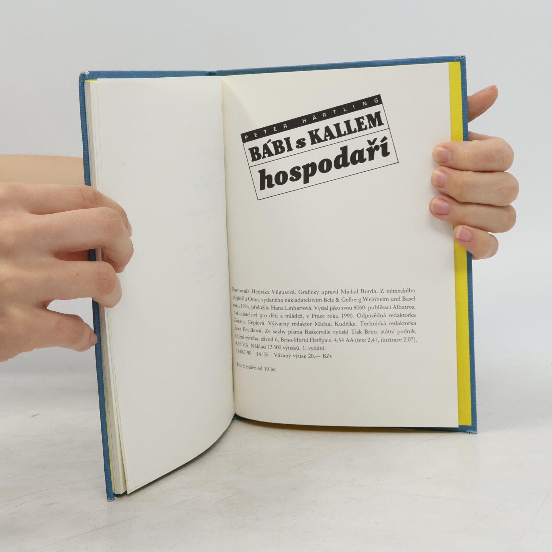 Peter Härtling Bábi s Kallem hospodaří